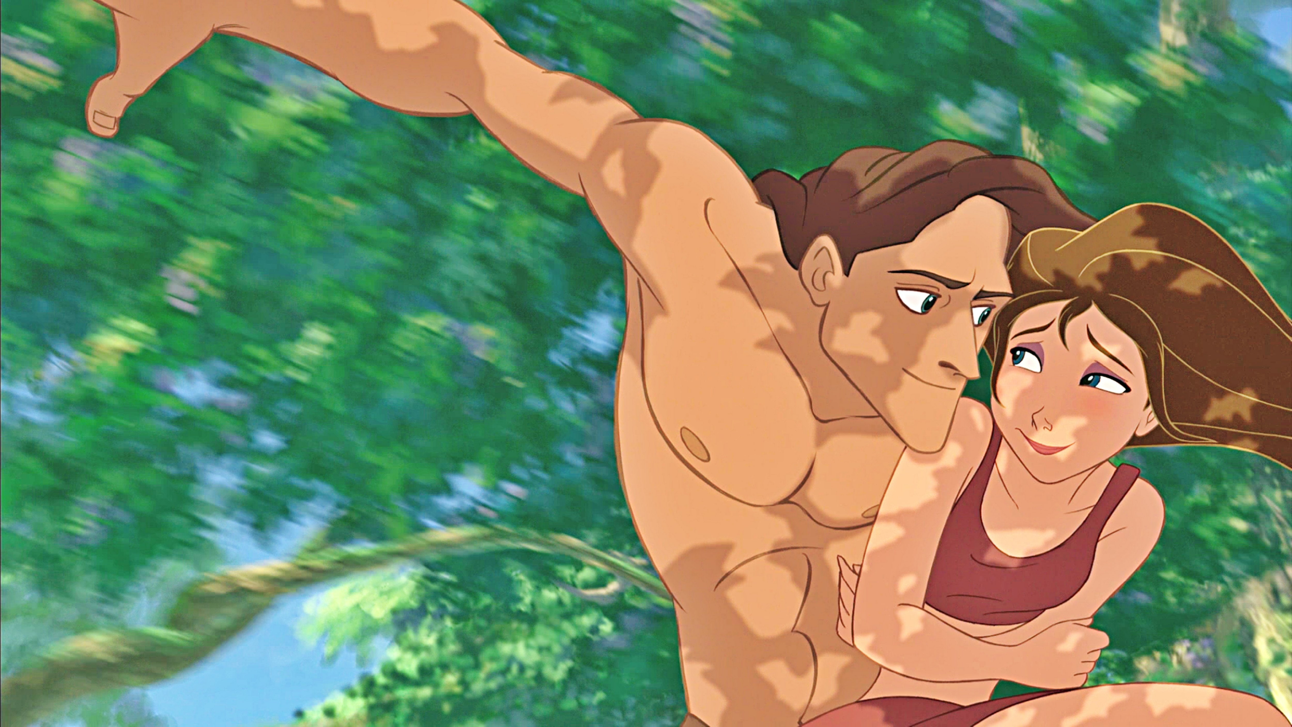 action, adventure, family, animation, 4K, tarzan, HD Wallpaper