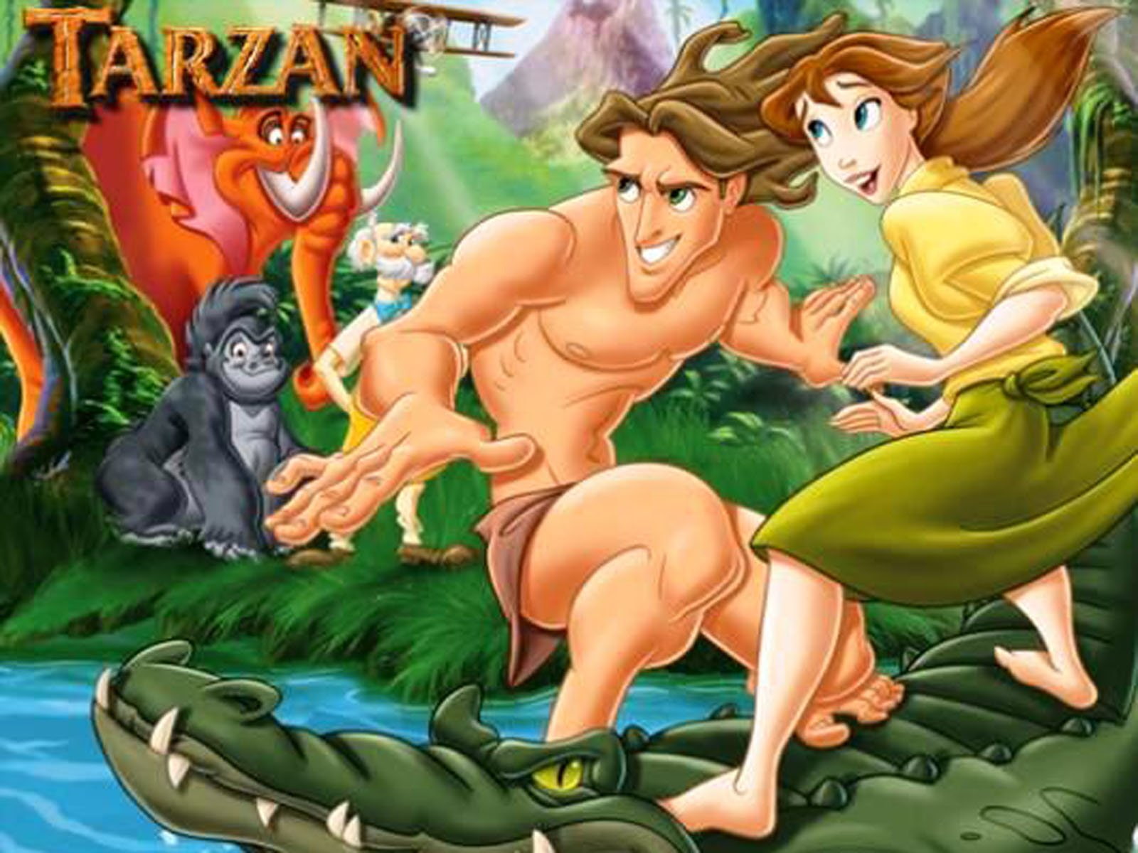 adventure, 720P, family, action, tarzan, HD Wallpaper