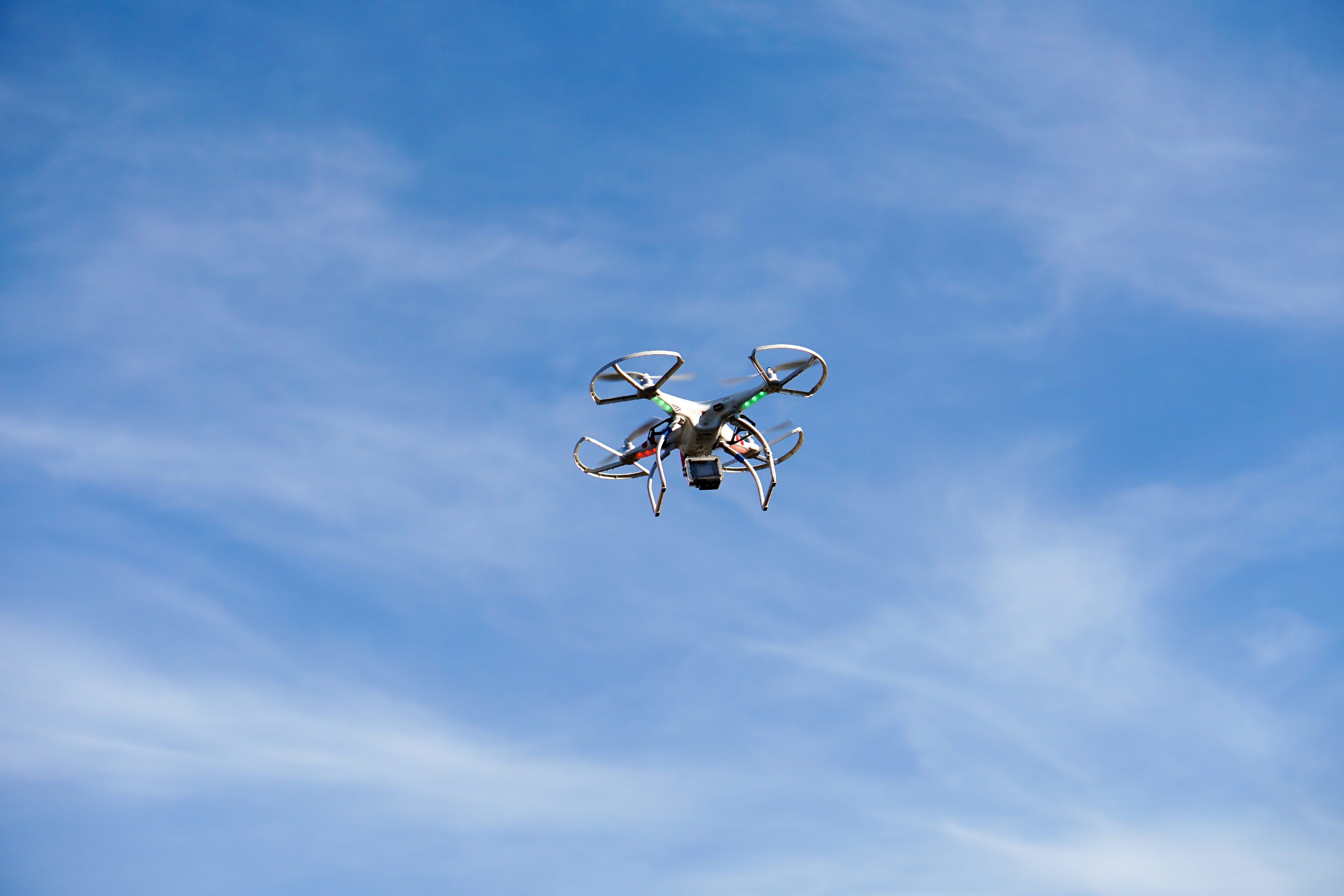 flight, video, photography themes, toys, sky, camera - photographic equipment, nature, 5K, no people, dji, drones, quadrocopter, clouds, copter, wheat, HD Wallpaper