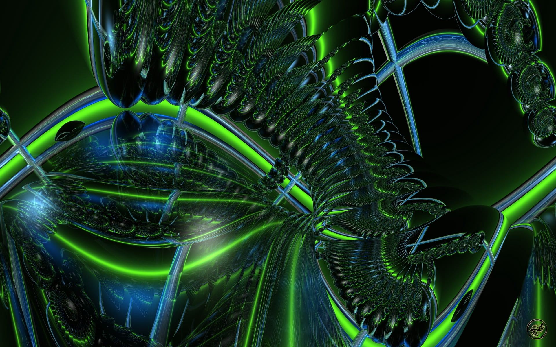 decoration, surreal, plant, blurred Motion, blue, swirl, bright, space, photographic Effects, colors, illustration, neon, light, digitally Generated Image, HD Wallpaper