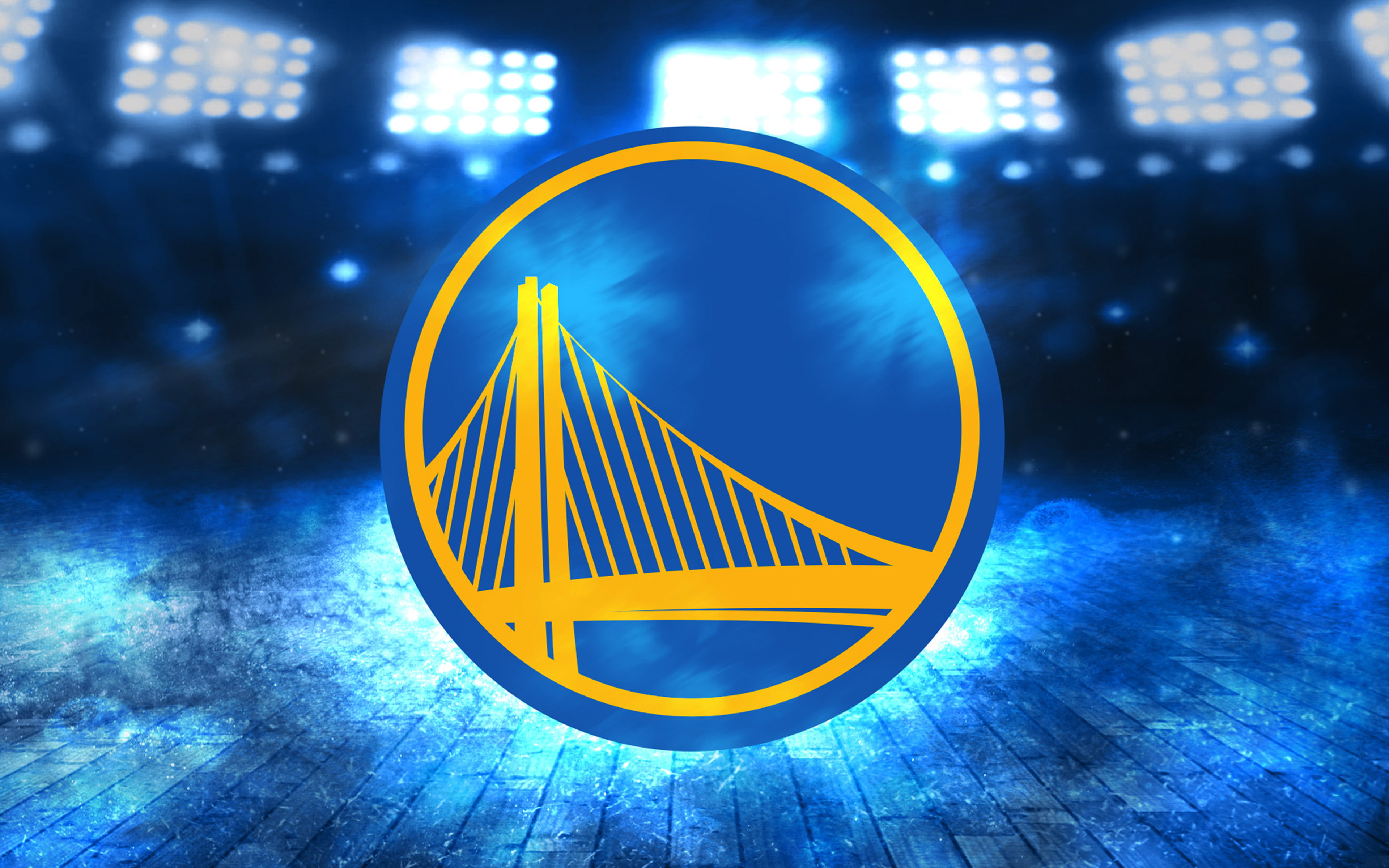 art, golden, state, sports, 4K, logo, illustration, nba, warriors, HD Wallpaper