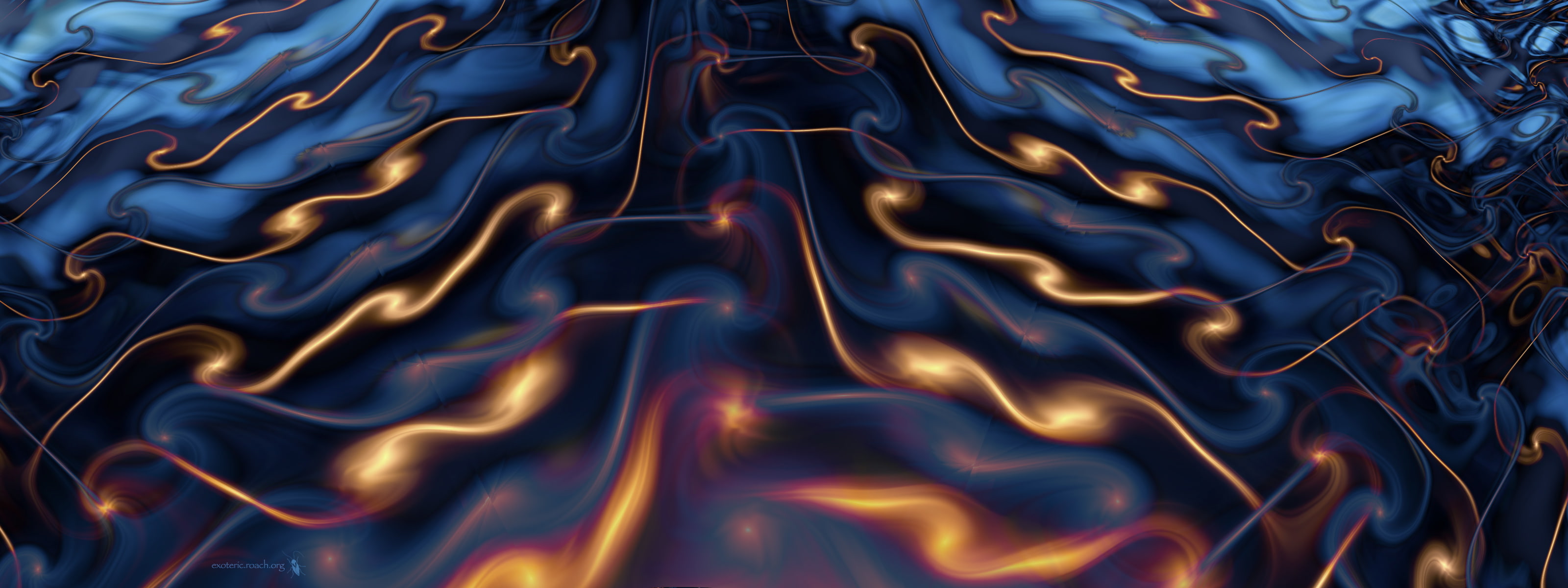 Blatte, abstract, 2K, fractals, HD Wallpaper