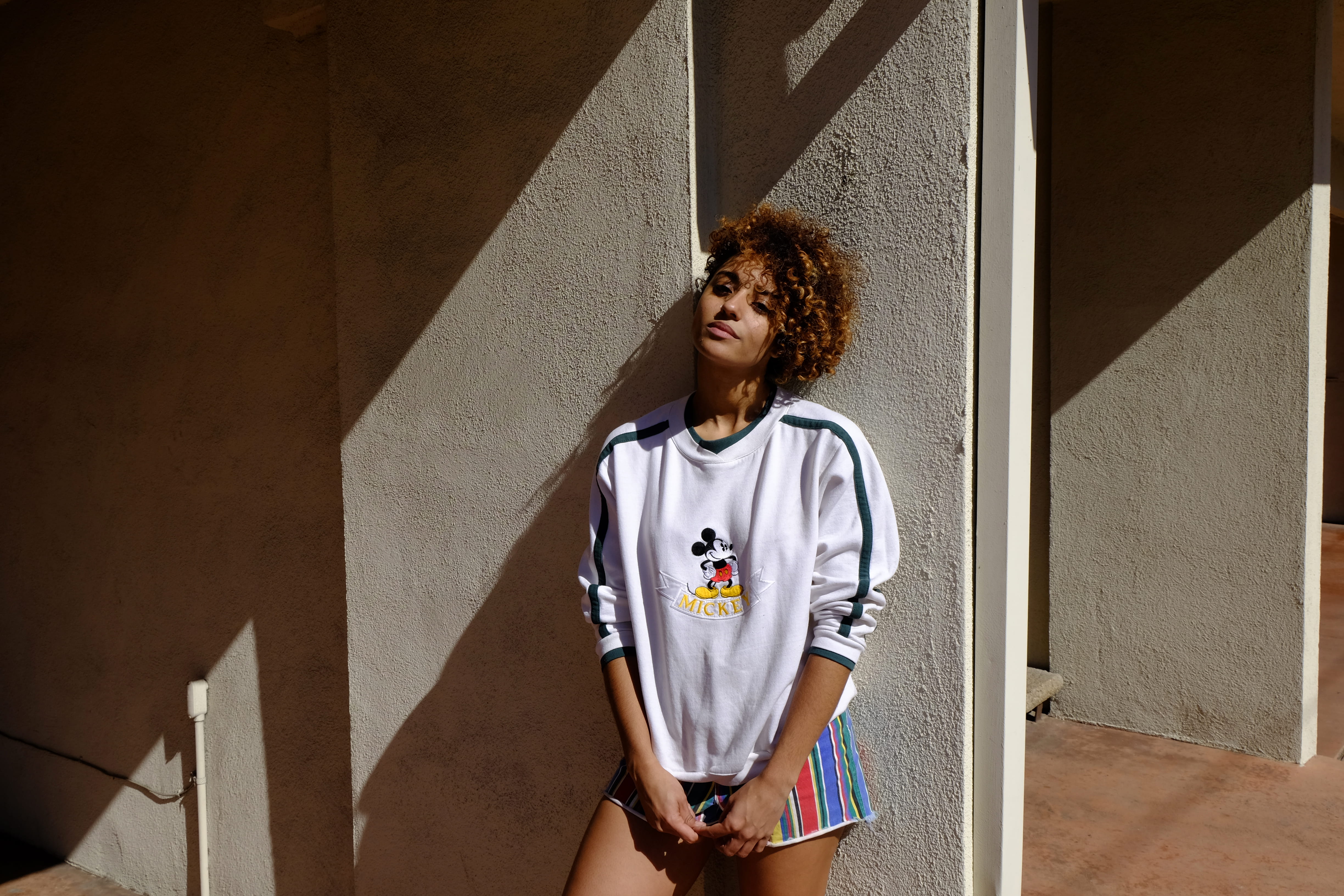 model, sport, jogging, la, portrait, mouse, leaning, african Descent, natural, cali, los angeles, people, lifestyles, woman, californium, melanin, urban Scene, HD Wallpaper