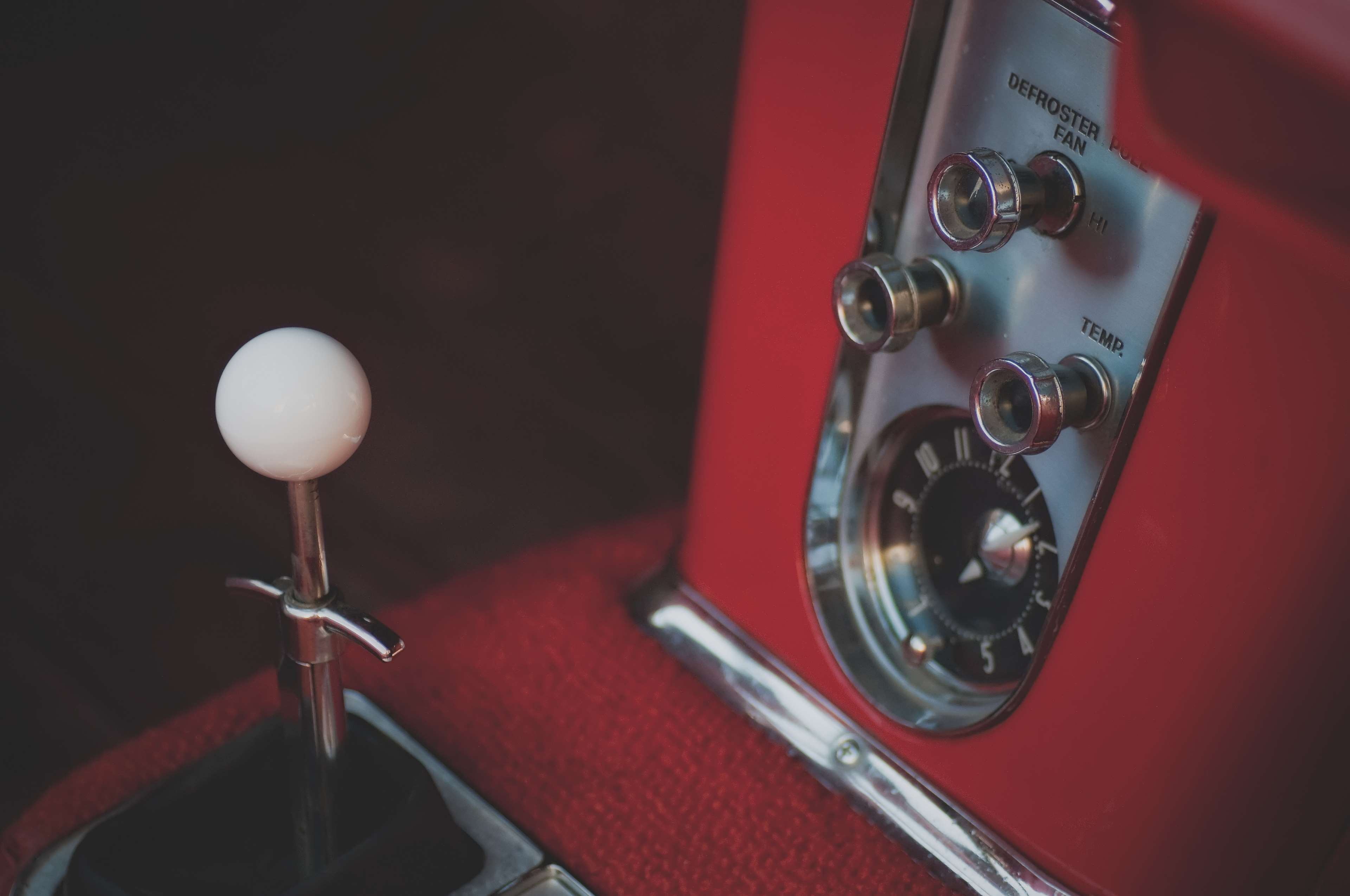 instrument, steel, music, high angle view, chrome, studio shot, handle, control, inside, stick shift, antique, red, knob, silver colored, metal, equipment, HD Wallpaper