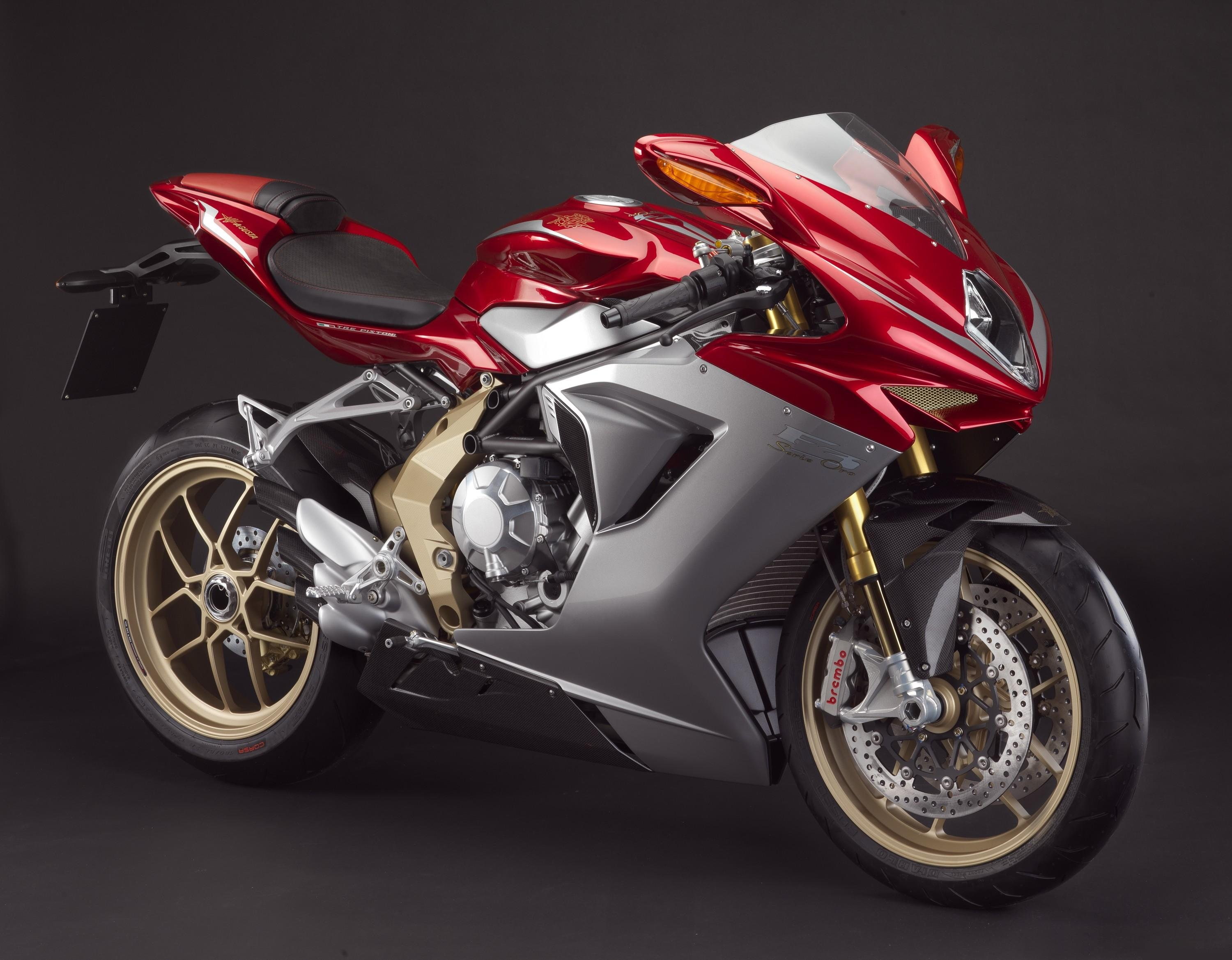 serie, motorcycles, 2K, mv-agusta-f3, 2012, oro, HD Wallpaper
