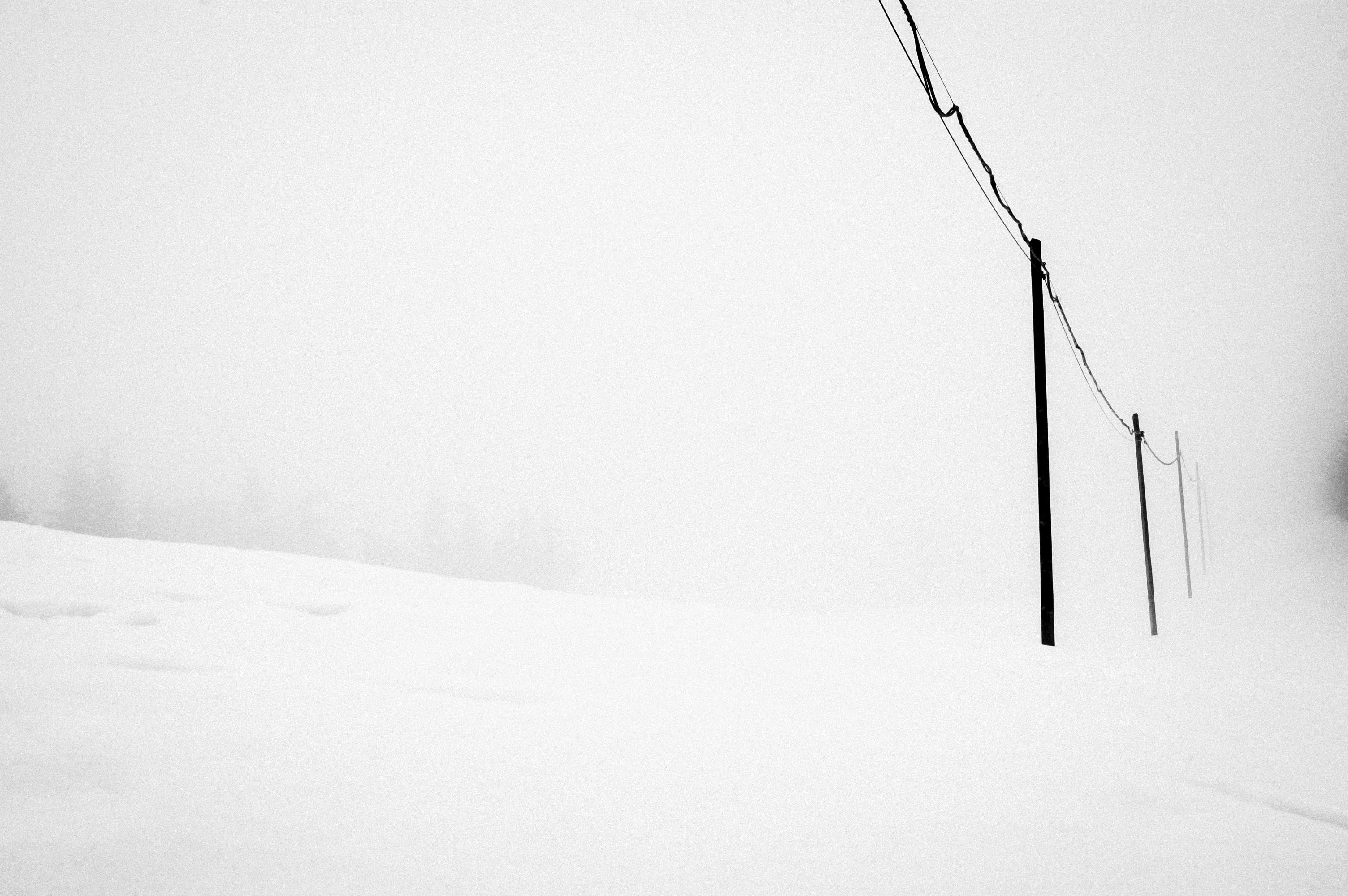 environment, 2K, woods, landscape, italy, copy space, white color, nature, scenic, fishing, hanging, sky, strength, cable, covering, day, white, lightness, HD Wallpaper