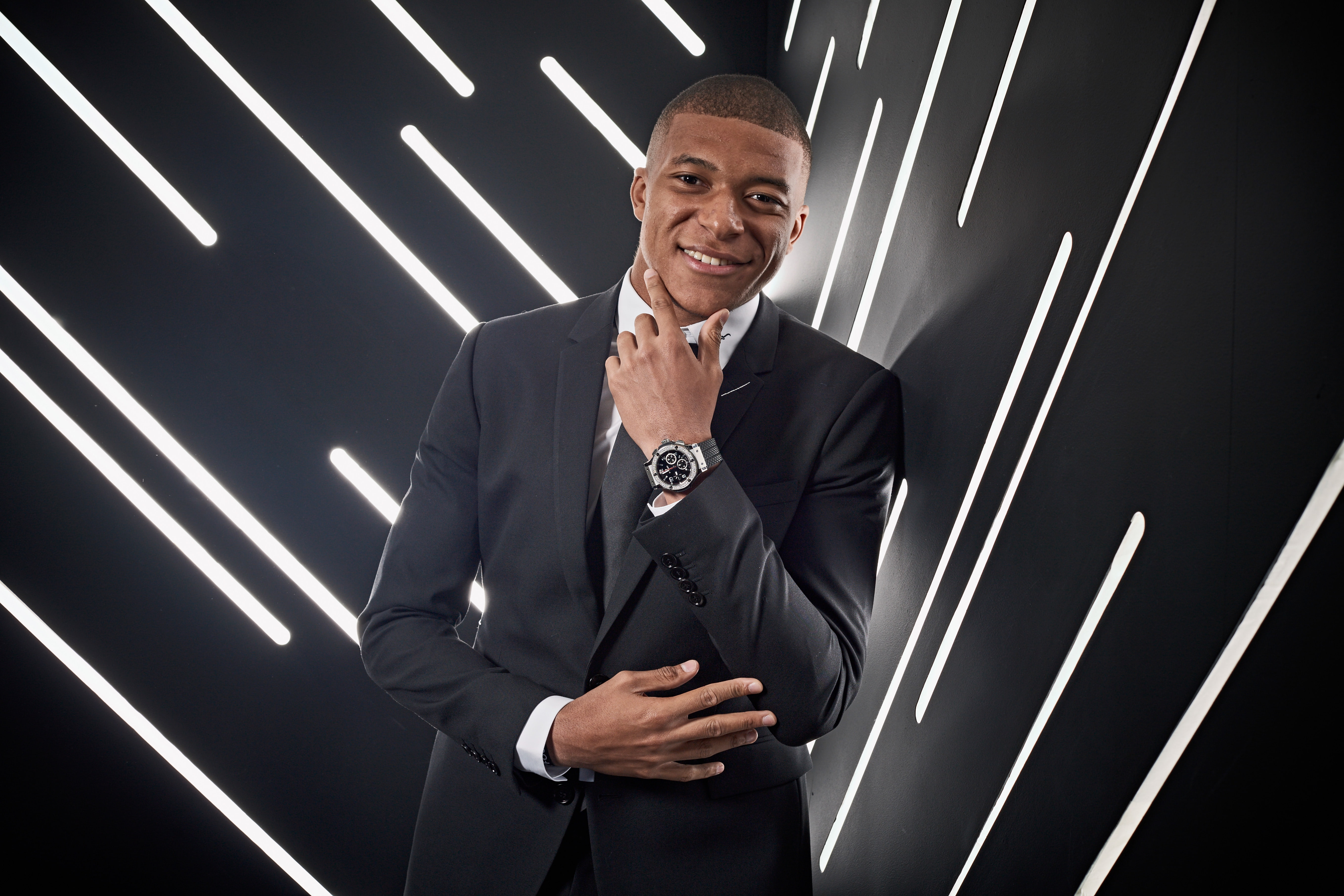 5K, Soccer, French, Kylian Mbappé, HD Wallpaper
