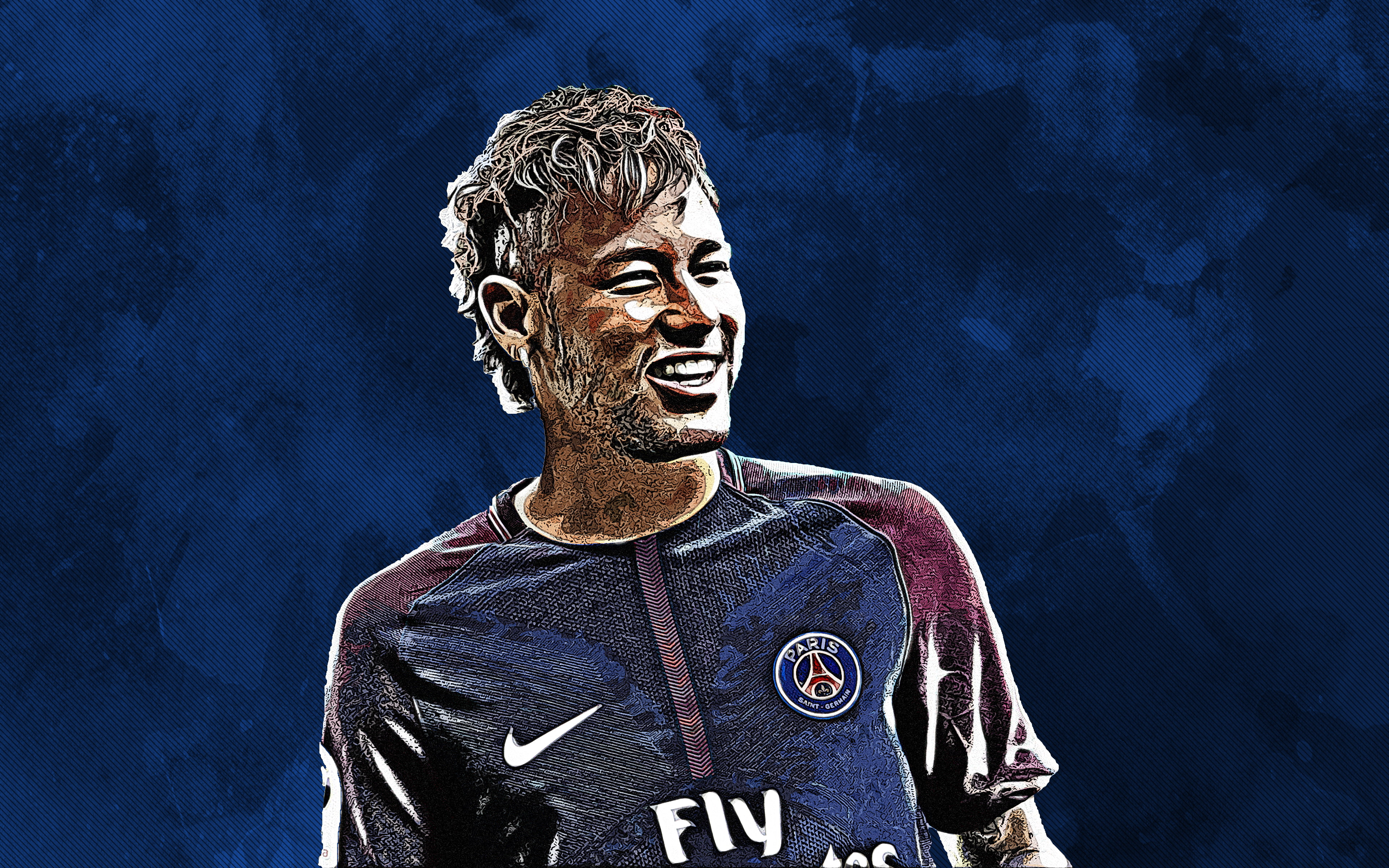 Soccer, Neymar, 4K, Paris Saint-Germain F.C., HD Wallpaper