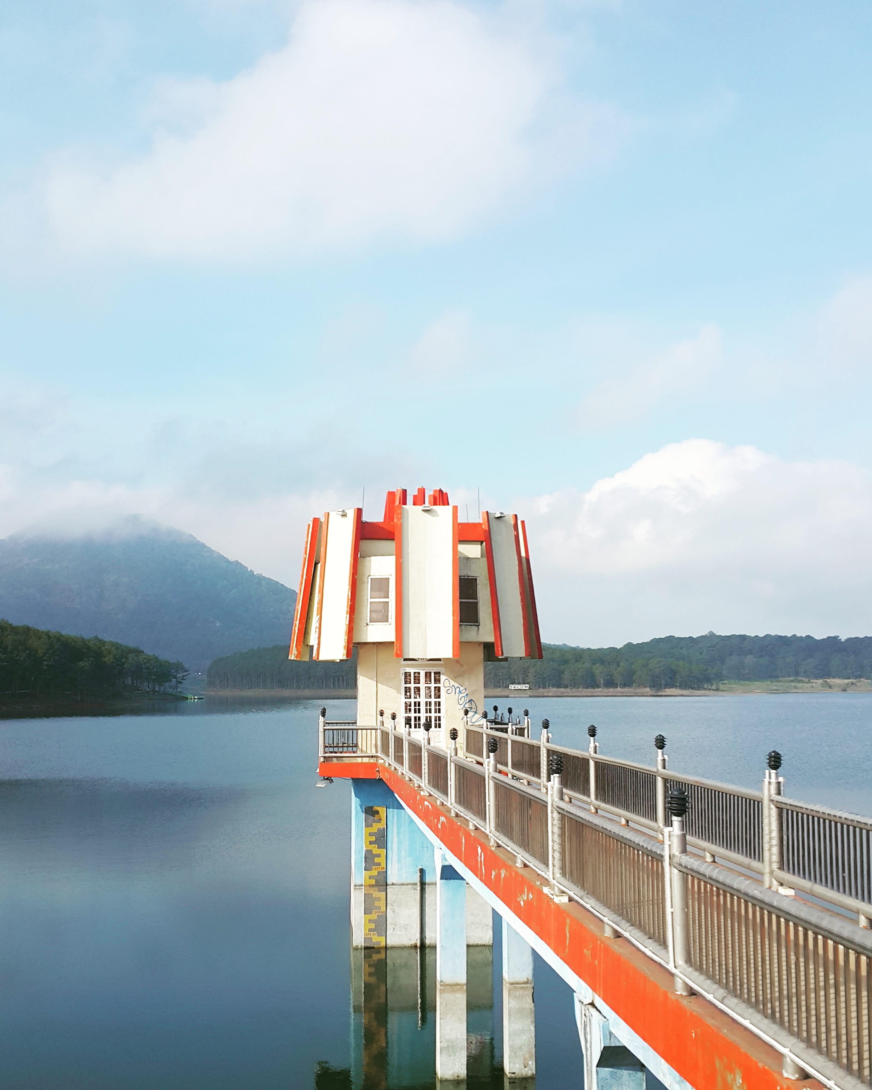 architecture, sky, beauty in nature, no people, outdoors, 2K, cloud - sky, water, waterfront, sea, day, nautical vessel, scenics - nature, vietnam, mountain, Phone HD Wallpaper