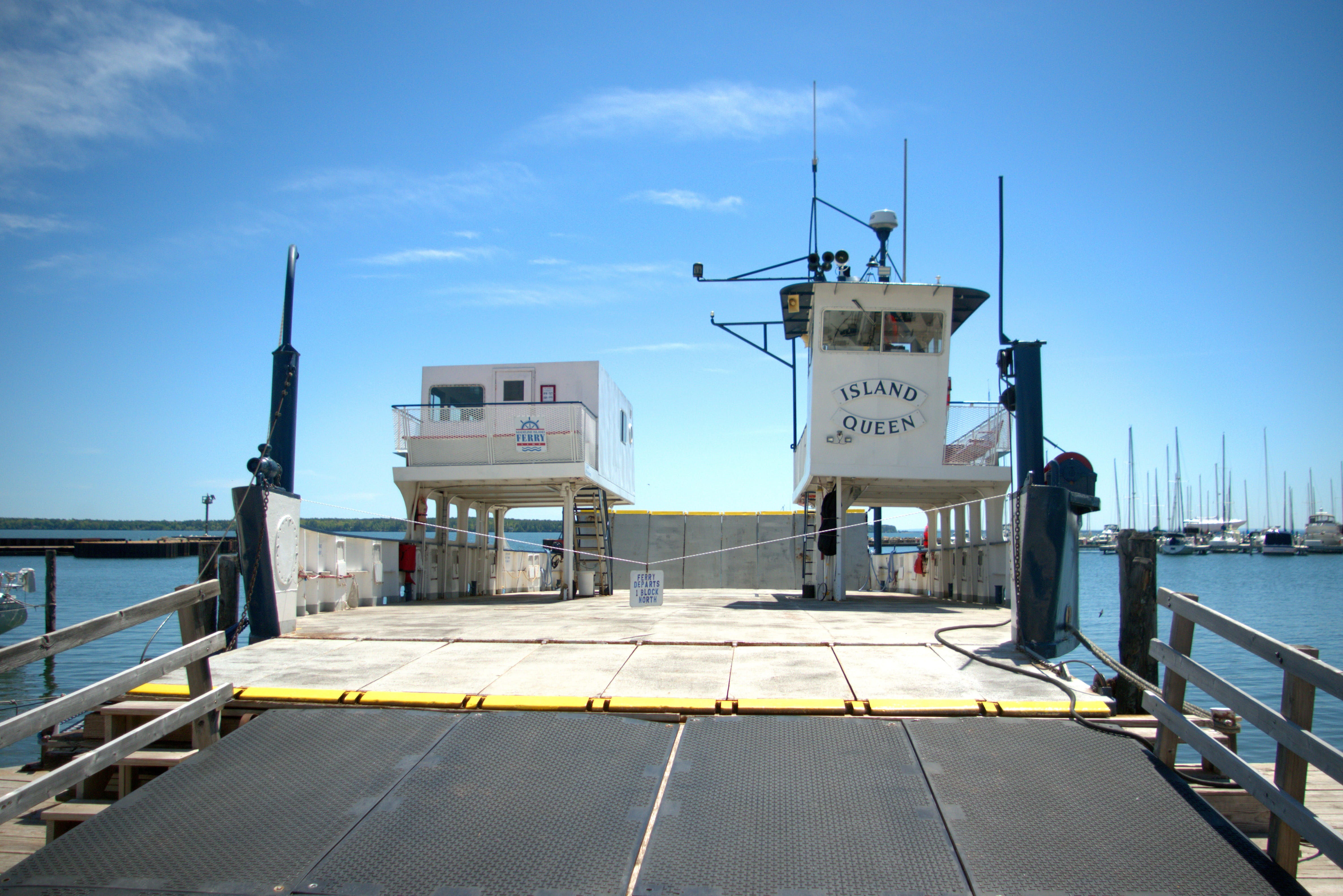 ship, ferryboat, bayfield, text, built structure, guidance, crossing, sky, information, harbor, lake superior, wisconsin, building exterior, boat, sign, HD Wallpaper