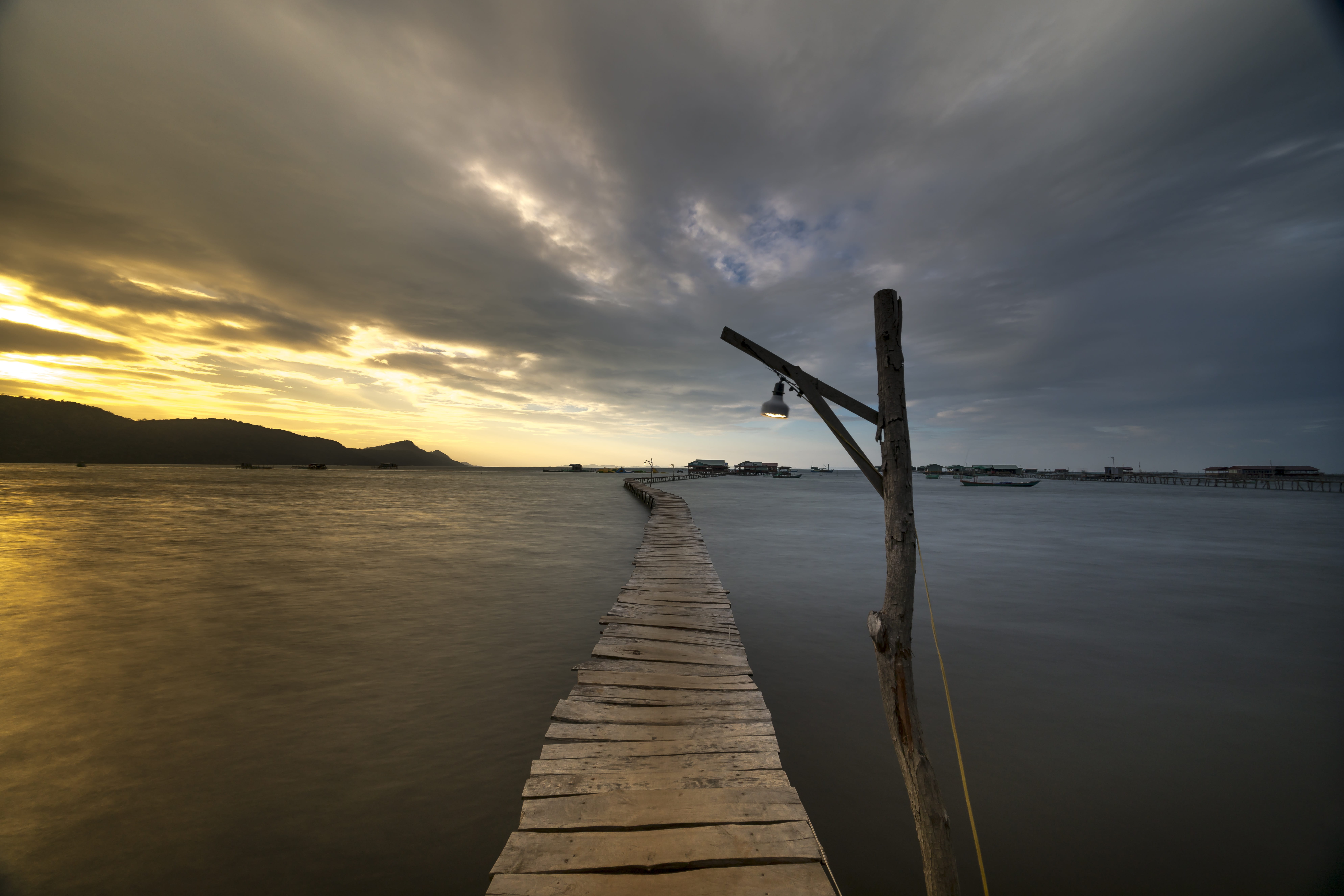 sand, red, the way forward, the boat, dawn, the waves, water, direction, clouds, tranquility, background, hour, brown, dock, non-urban scene, pier, exposure, HD Wallpaper