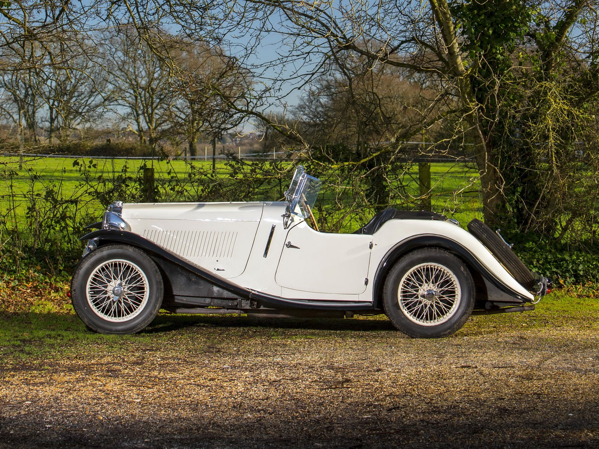 tourer, m g, 1080P, 1935, n b, bertelli, retro, magnette, mgnb, HD Wallpaper