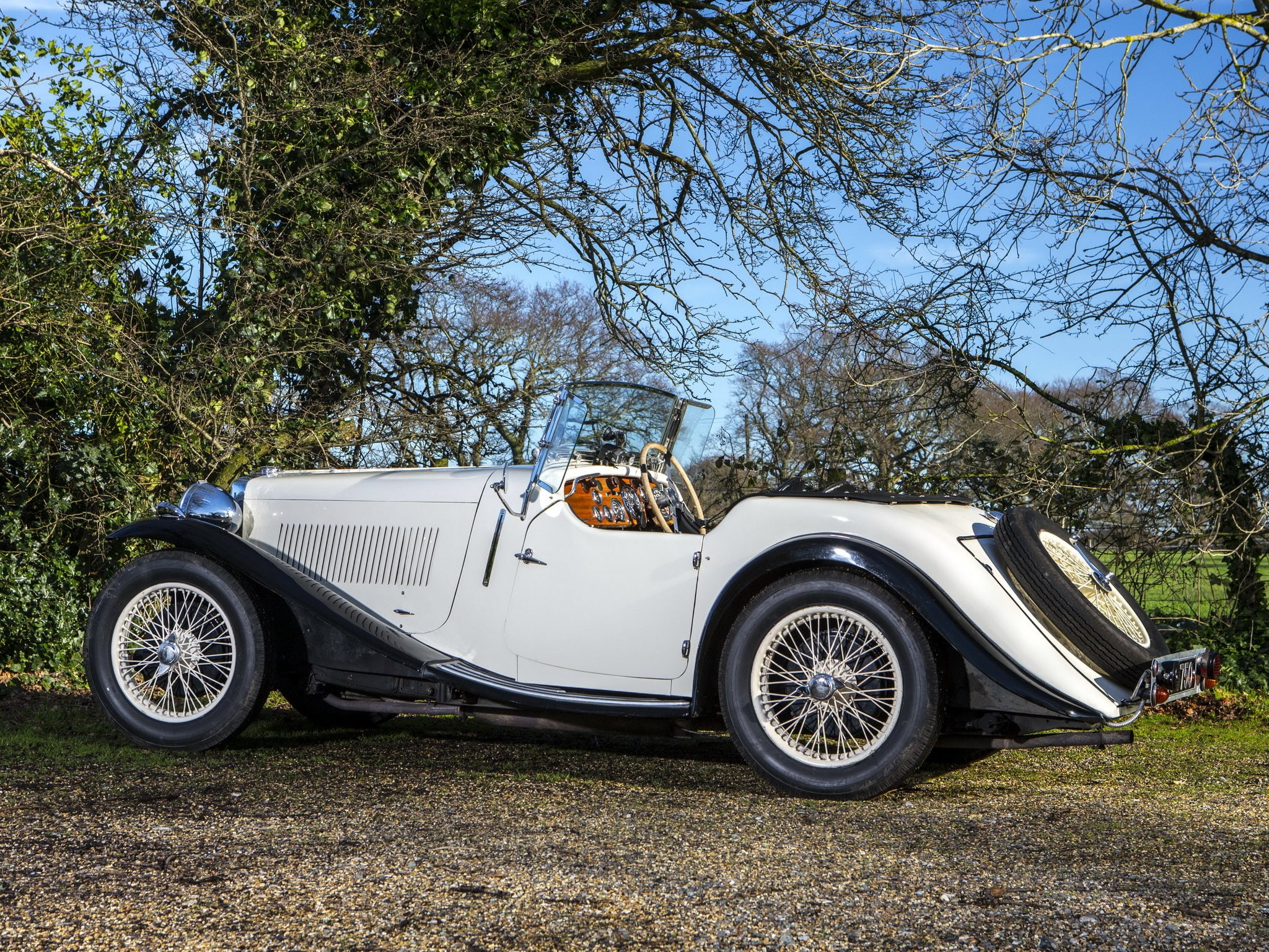 m g, 1935, tourer, 1080P, magnette, bertelli, retro, mgnb, n b, HD Wallpaper