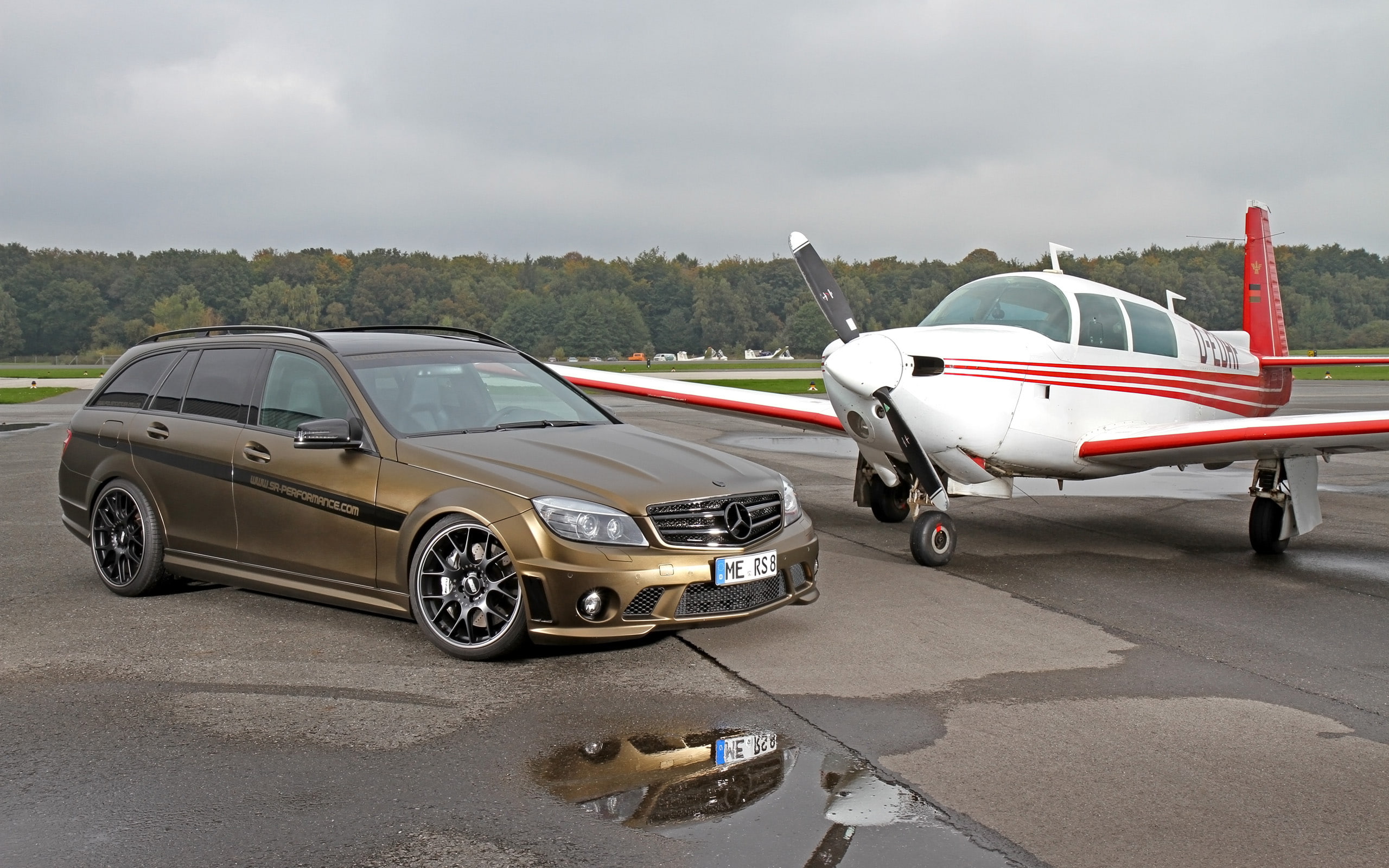mercedes, 2013, stationwagon, benz, tuning, 2K, c63, amg, foliencenter nrw, HD Wallpaper