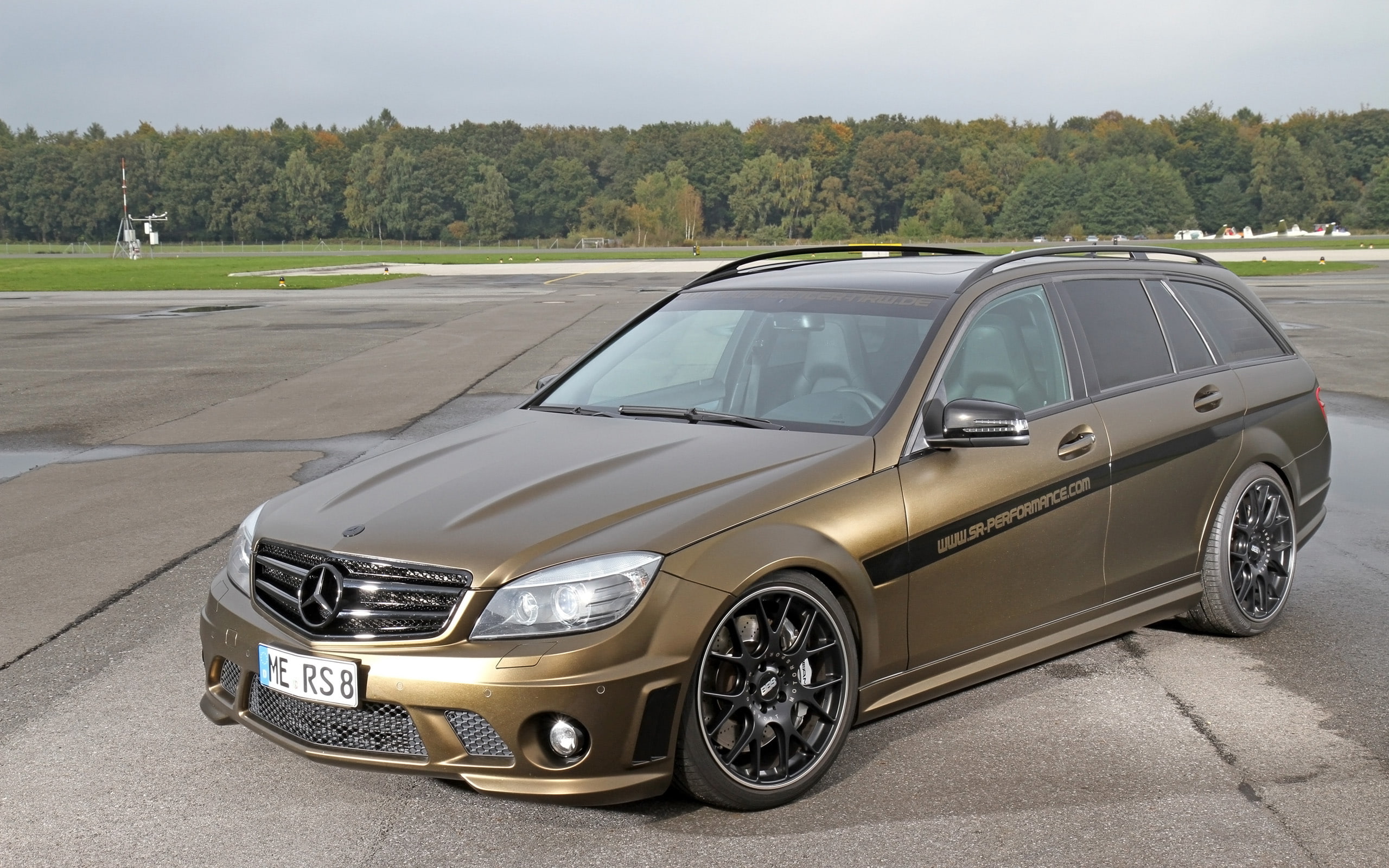 2K, benz, tuning, c63, stationwagon, amg, mercedes, foliencenter nrw, 2013, HD Wallpaper