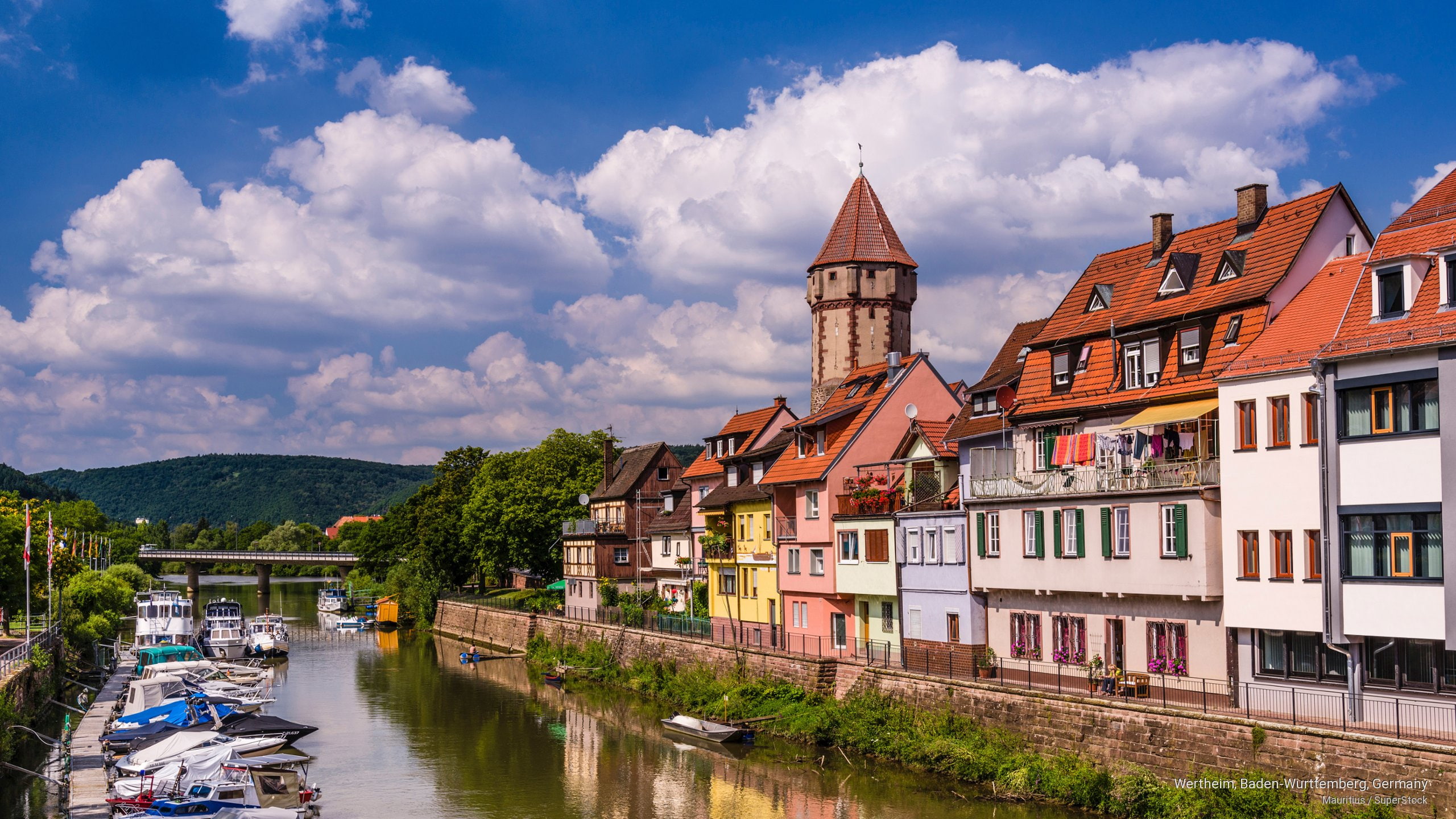 Europe, wertheim, baden, 2K, germany, wurttemberg, HD Wallpaper