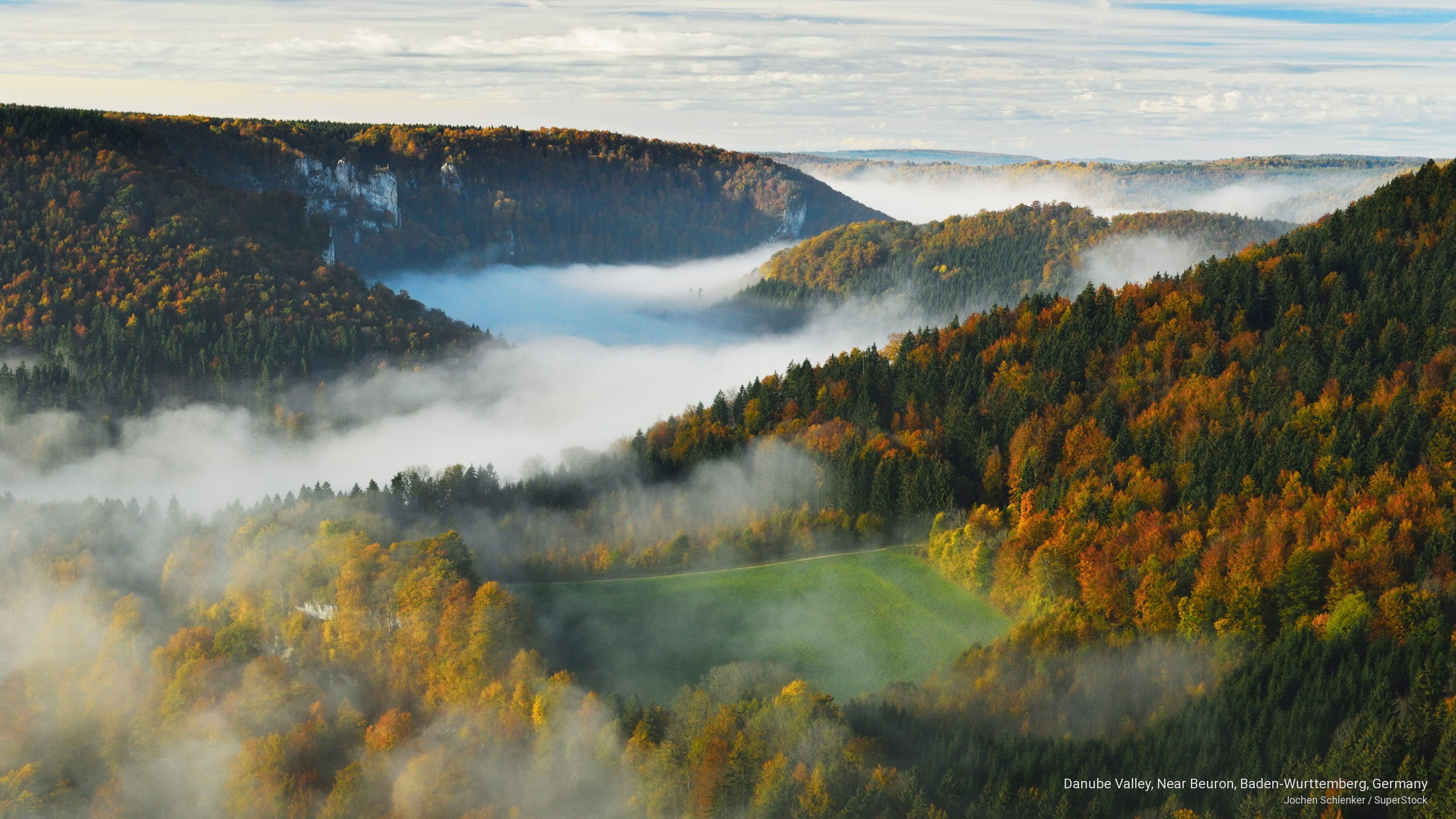 valley, Nature, beuron, danube, 2K, wurttemberg, germany, near, baden, HD Wallpaper
