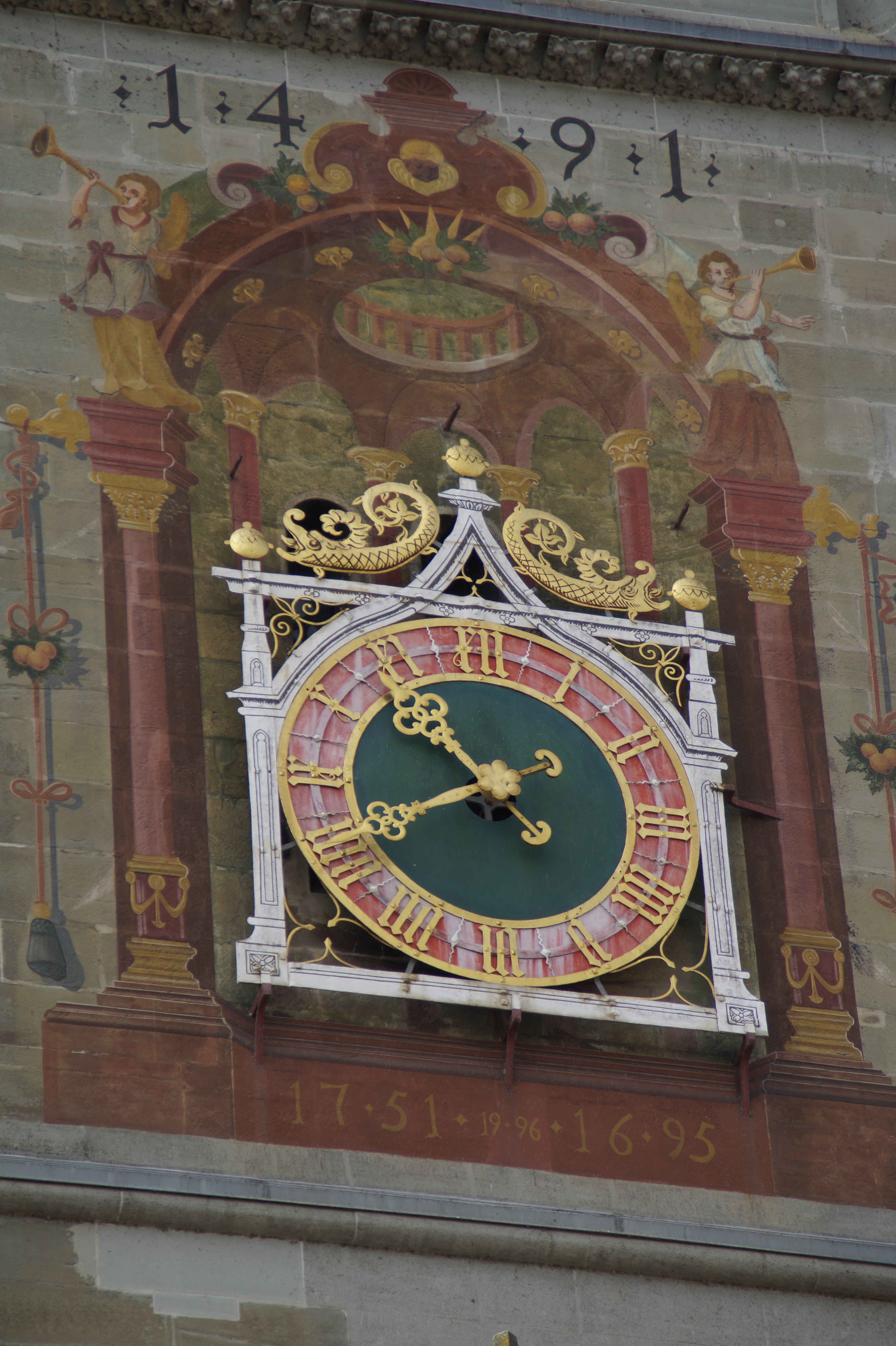 representation, time, building exterior, church, spirituality, old clock, art and craft, built structure, travel destinations, minute hand, münster, no people, Phone HD Wallpaper