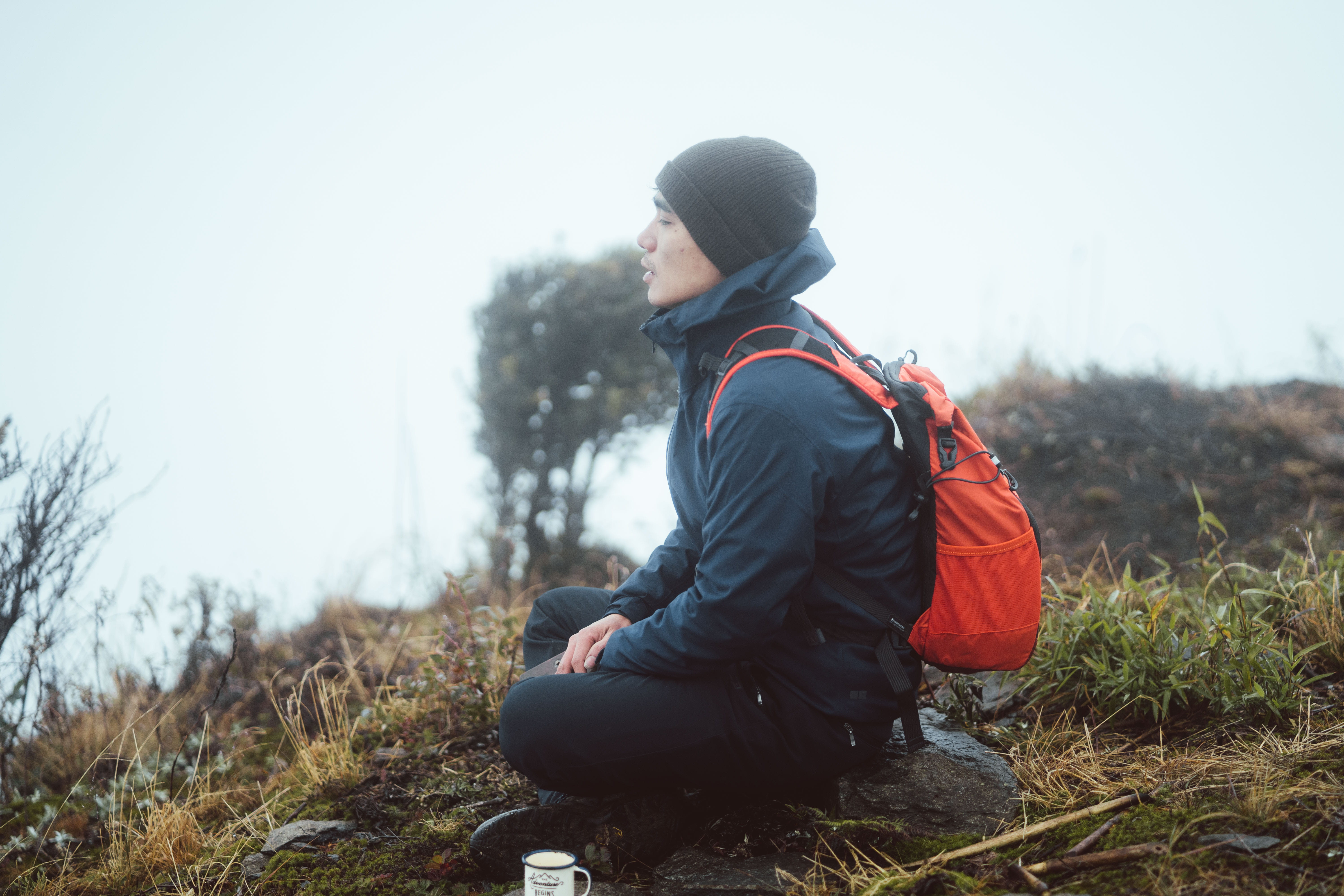 men, photo, photography, lifestyles, road, young adult, daytime, apparel, nature, young men, outdoors, winter, hat, field, ground, human, one person, plant, HD Wallpaper