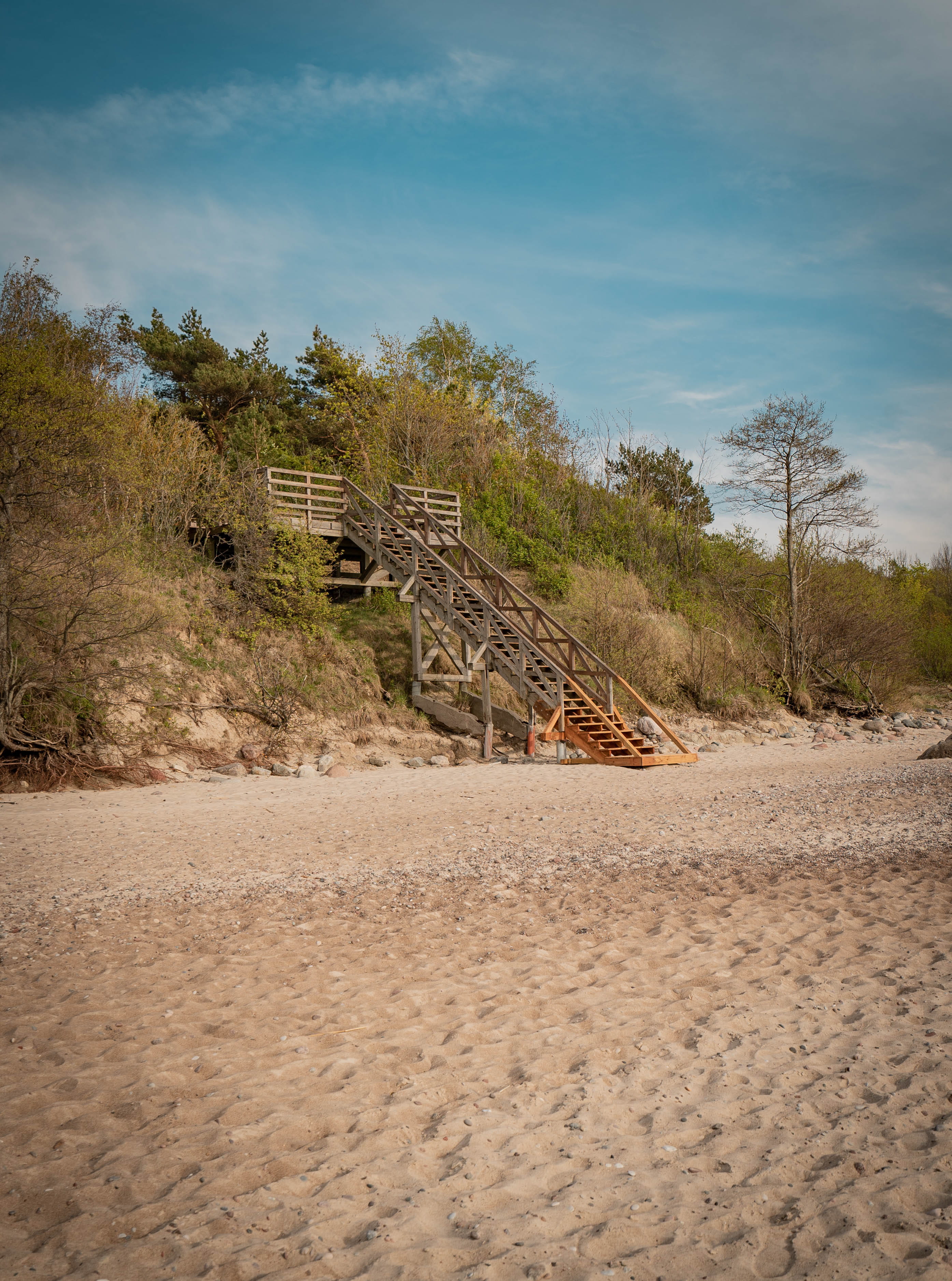 path, sunny, 2K, no people, seaside, plant, gravel, road, soil, natural, sunset, cloud - sky, nature, beach, beauty in nature, transportation, sand, ground, Phone HD Wallpaper
