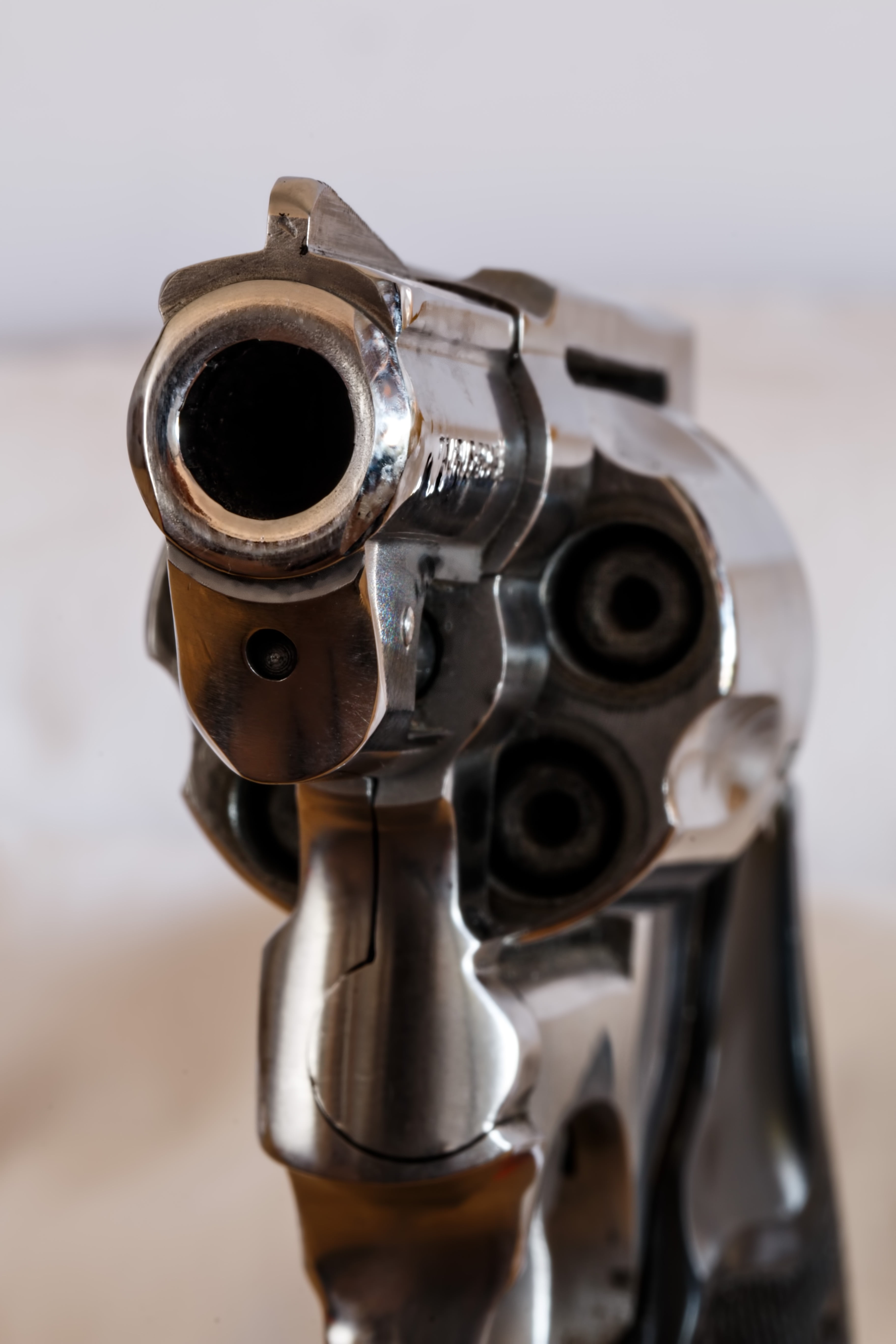 weapon, metal, focus on foreground, crime, 5K, ammunition, single object, communication, silver colored, sign, no people, security, close, photo, threat, Phone HD Wallpaper