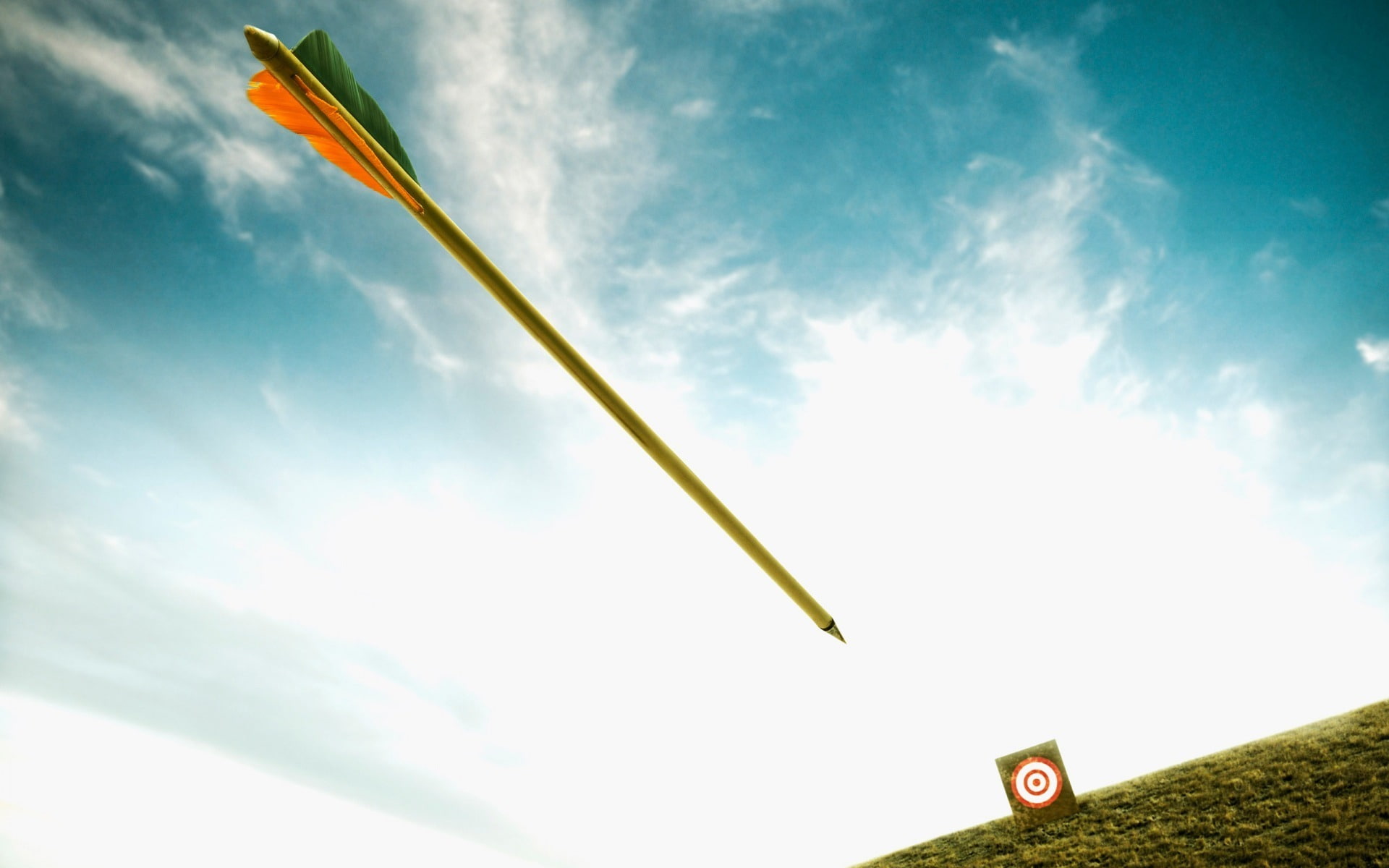 1080P, archery, hd, sports, HD Wallpaper