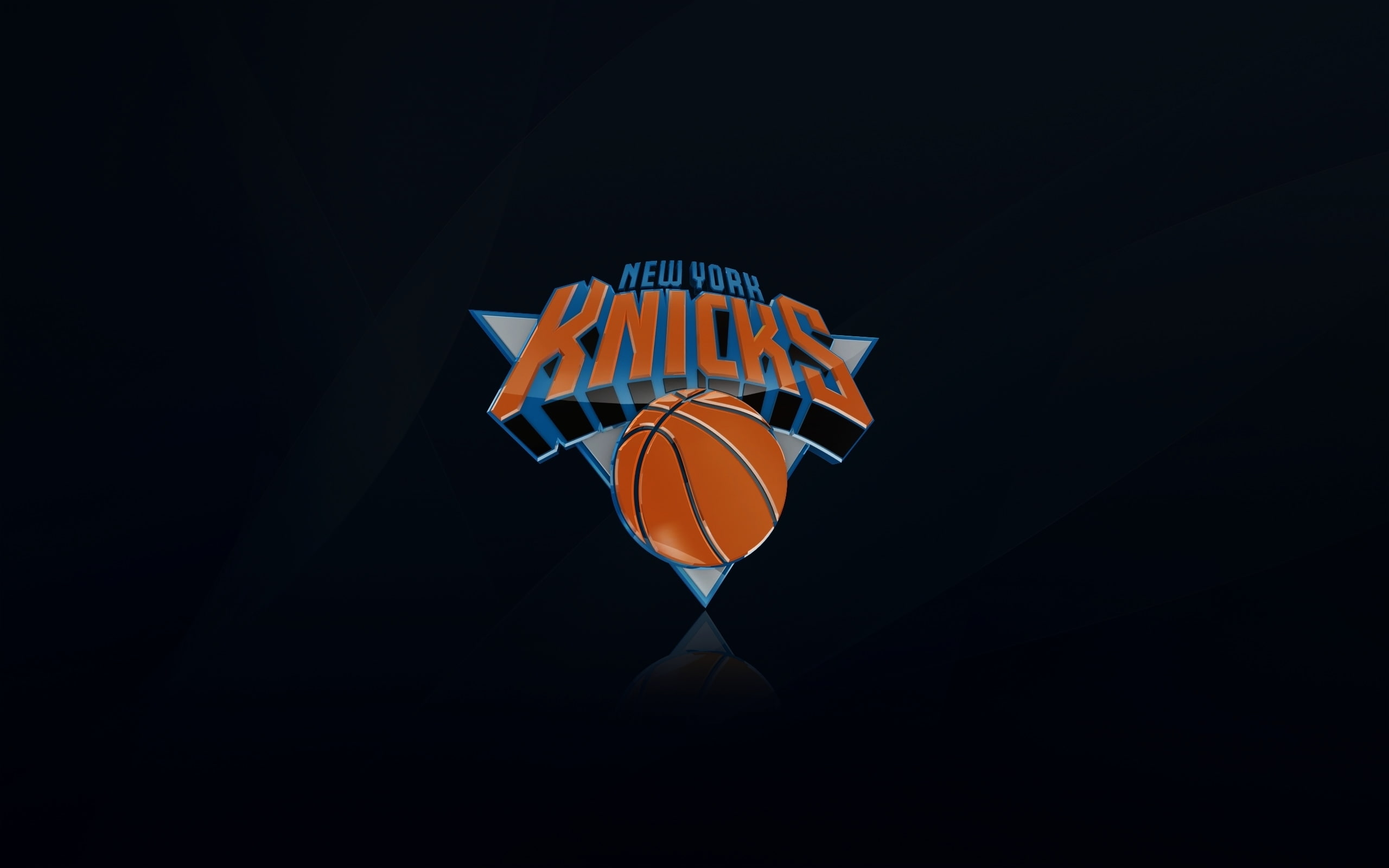 knickerbockers, logo, professional basketball, Knicks, 2K, Knicks logo, york, new, HD Wallpaper