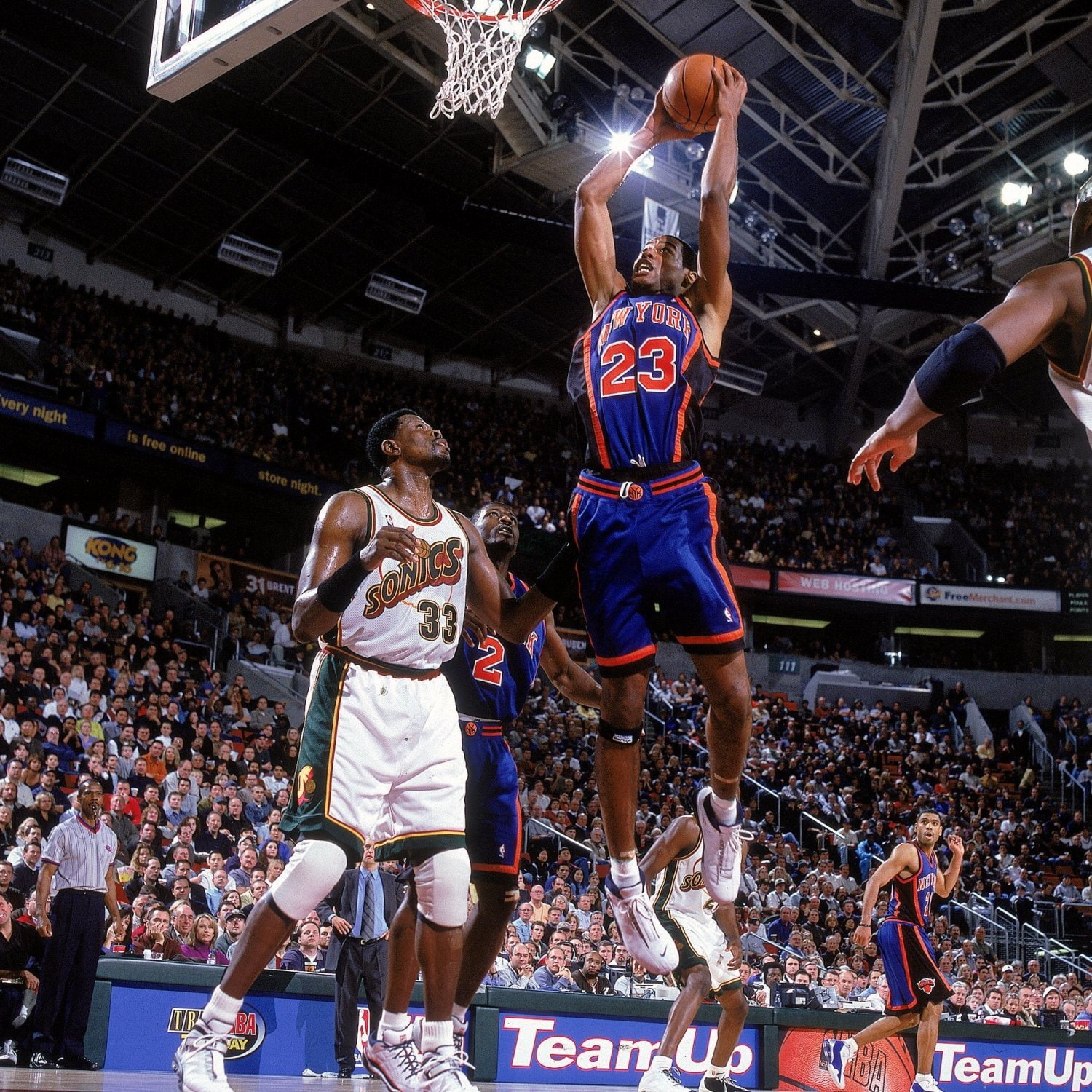 york, seattle, knicks, 720P, nba, basketball, supersonics, Phone HD Wallpaper