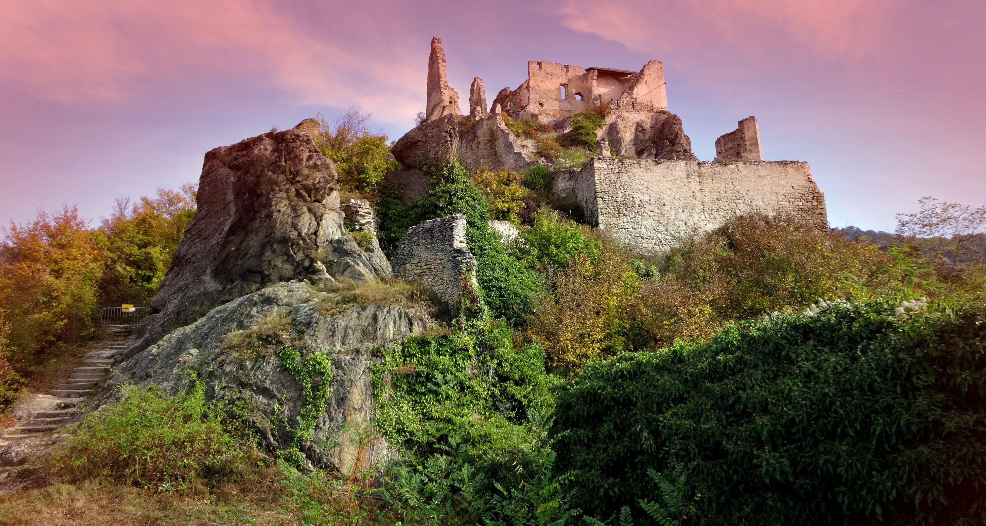 walls, sky, medieval, famous Place, Castle, no People, europe, old, architecture, Ruins, photos, old Ruin, the past, solid, landscape, travel, travel destinations, HD Wallpaper