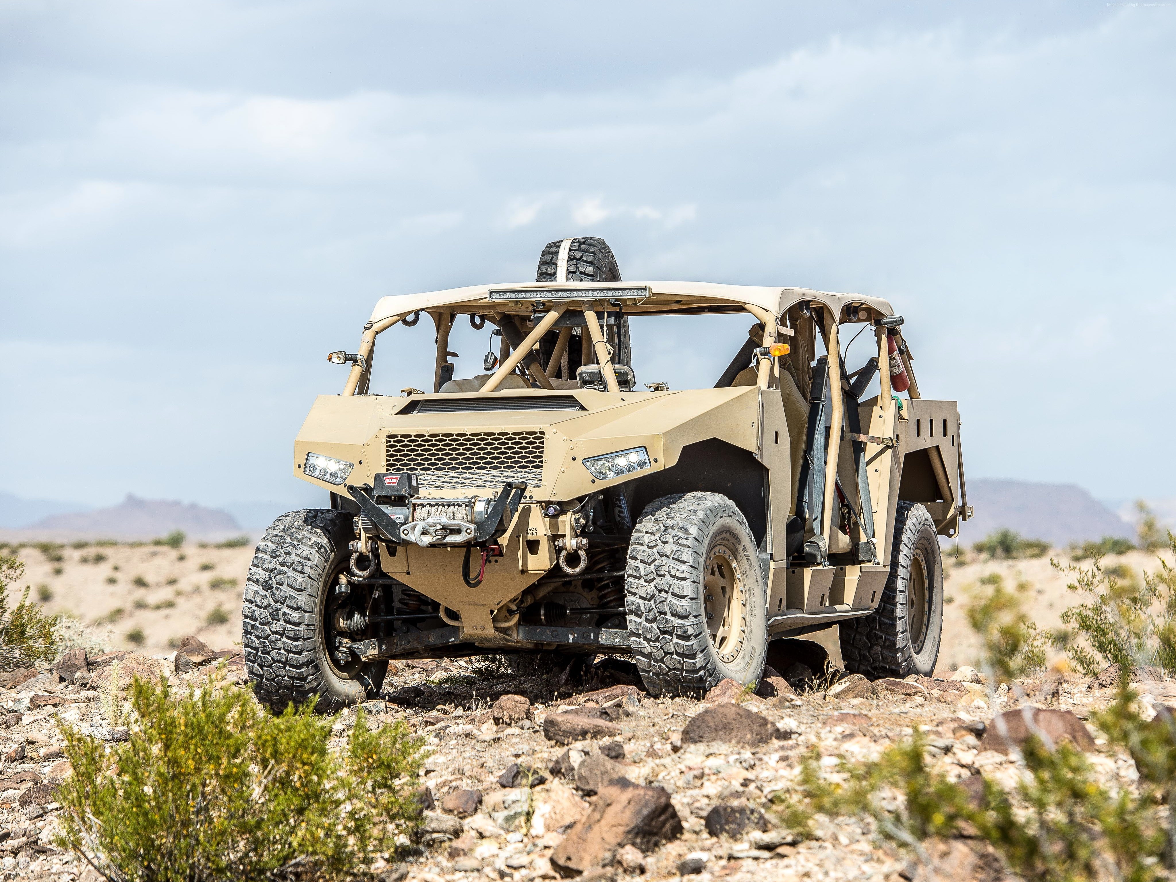 U.S. Army, Ultra-Light Combat Vehicle, 4K, Polaris DAGOR, vehicle, HD Wallpaper