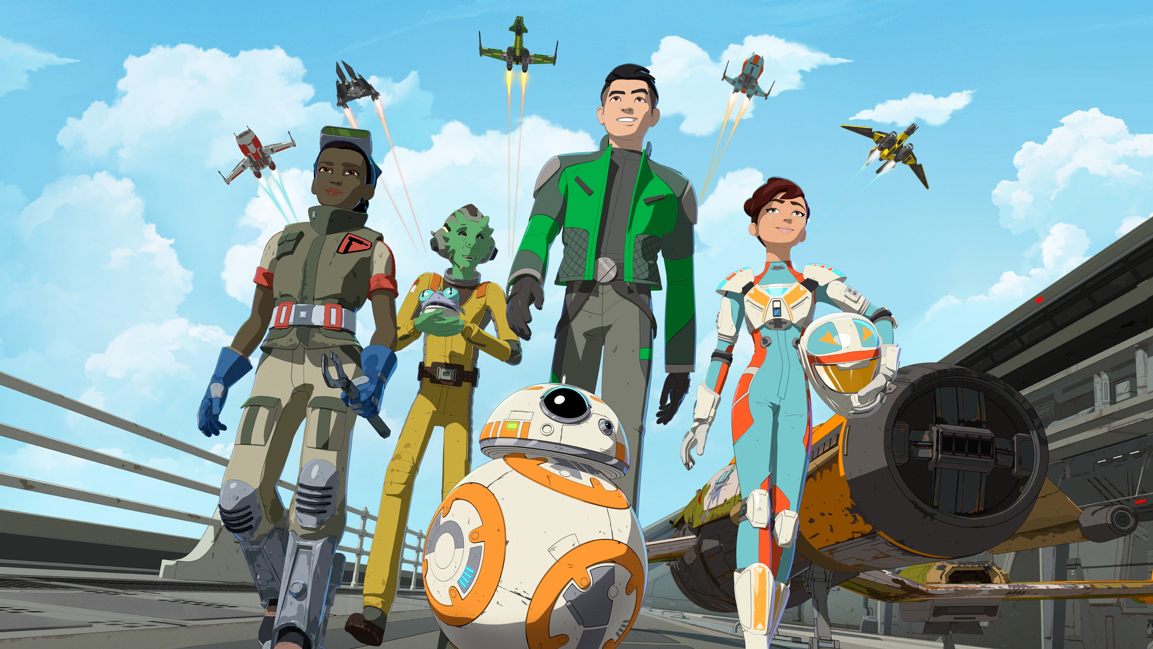 BB-8, Star Wars Resistance, 1080P, TV Show, HD Wallpaper