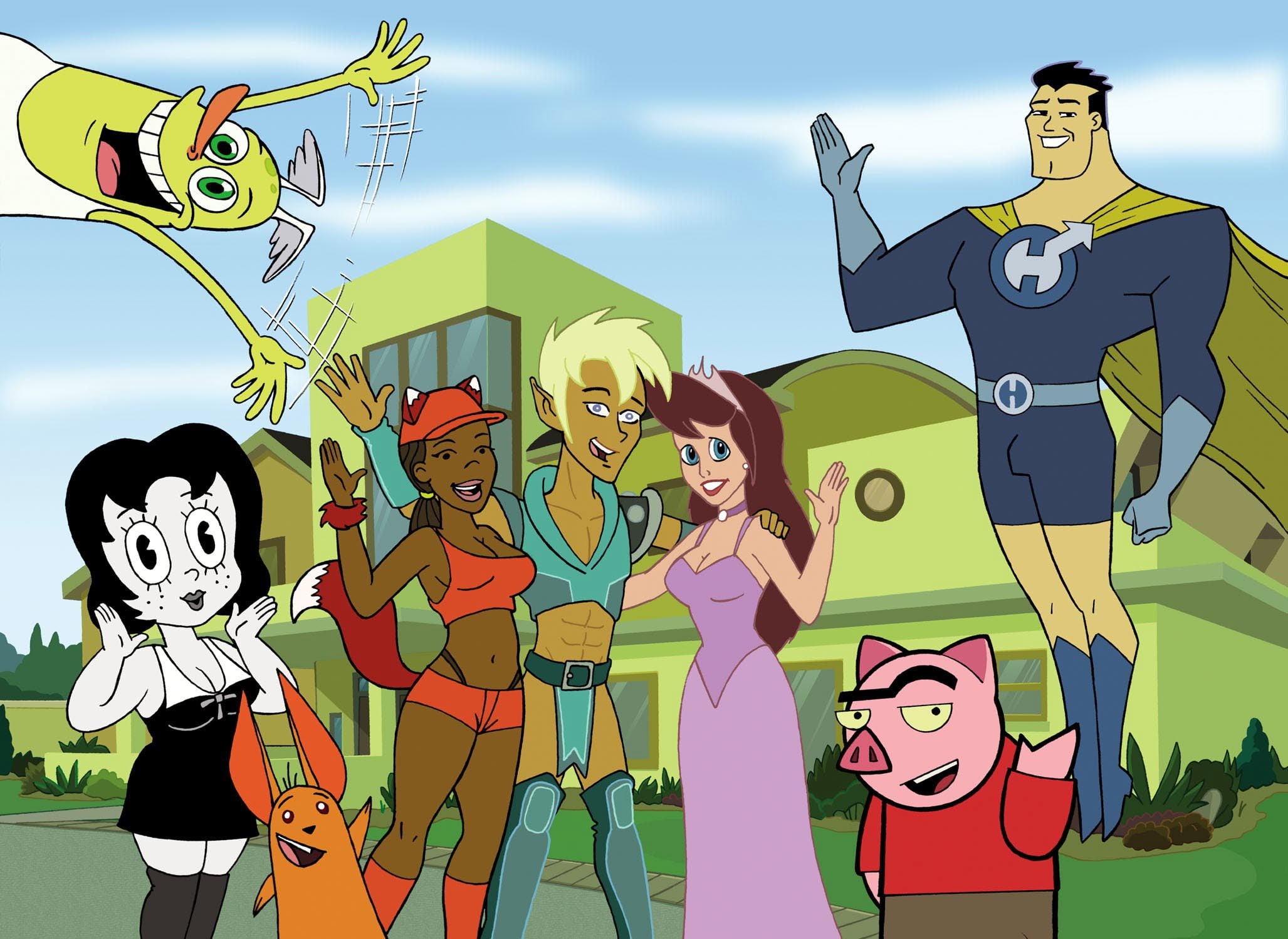 1080P, drawn together, HD Wallpaper