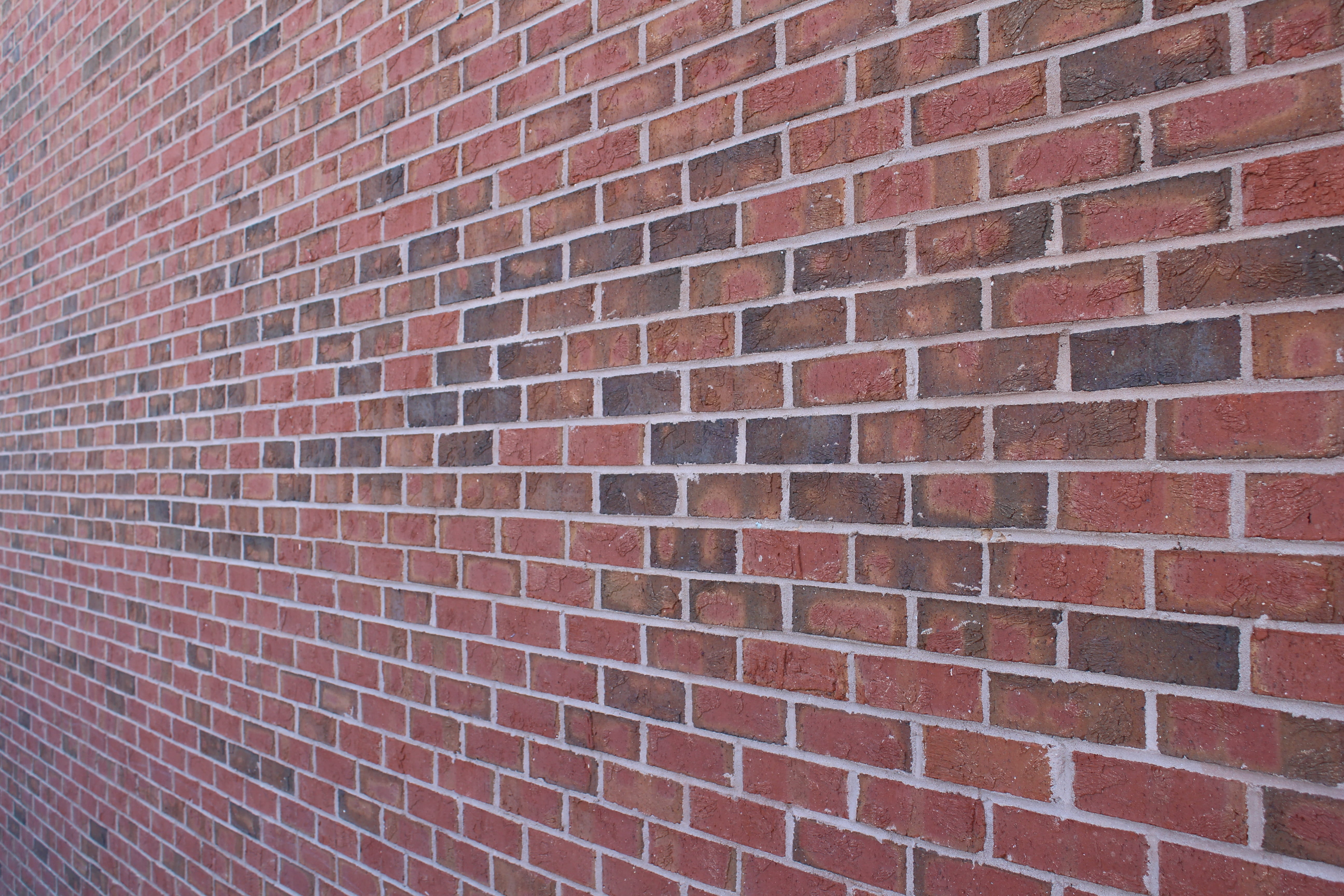 brick Wall, shape, pattern, old, Wall, Brick, day, Perspective, design, repetition, vintage, 5K, brickwork, surface, red, brown, close-up, wall, building Exterior, HD Wallpaper
