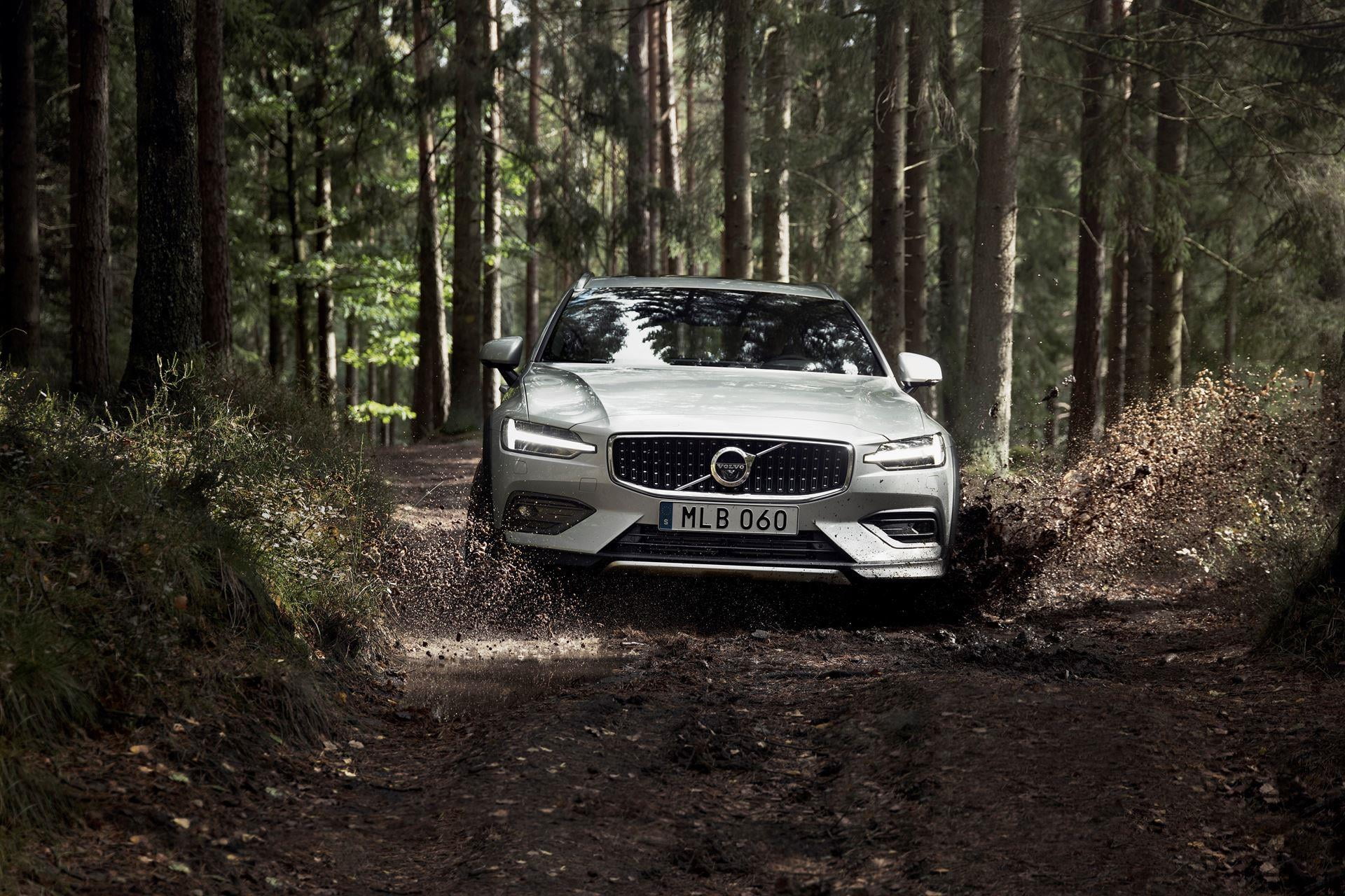 1080P, country, volvo, cross, car, v, HD Wallpaper
