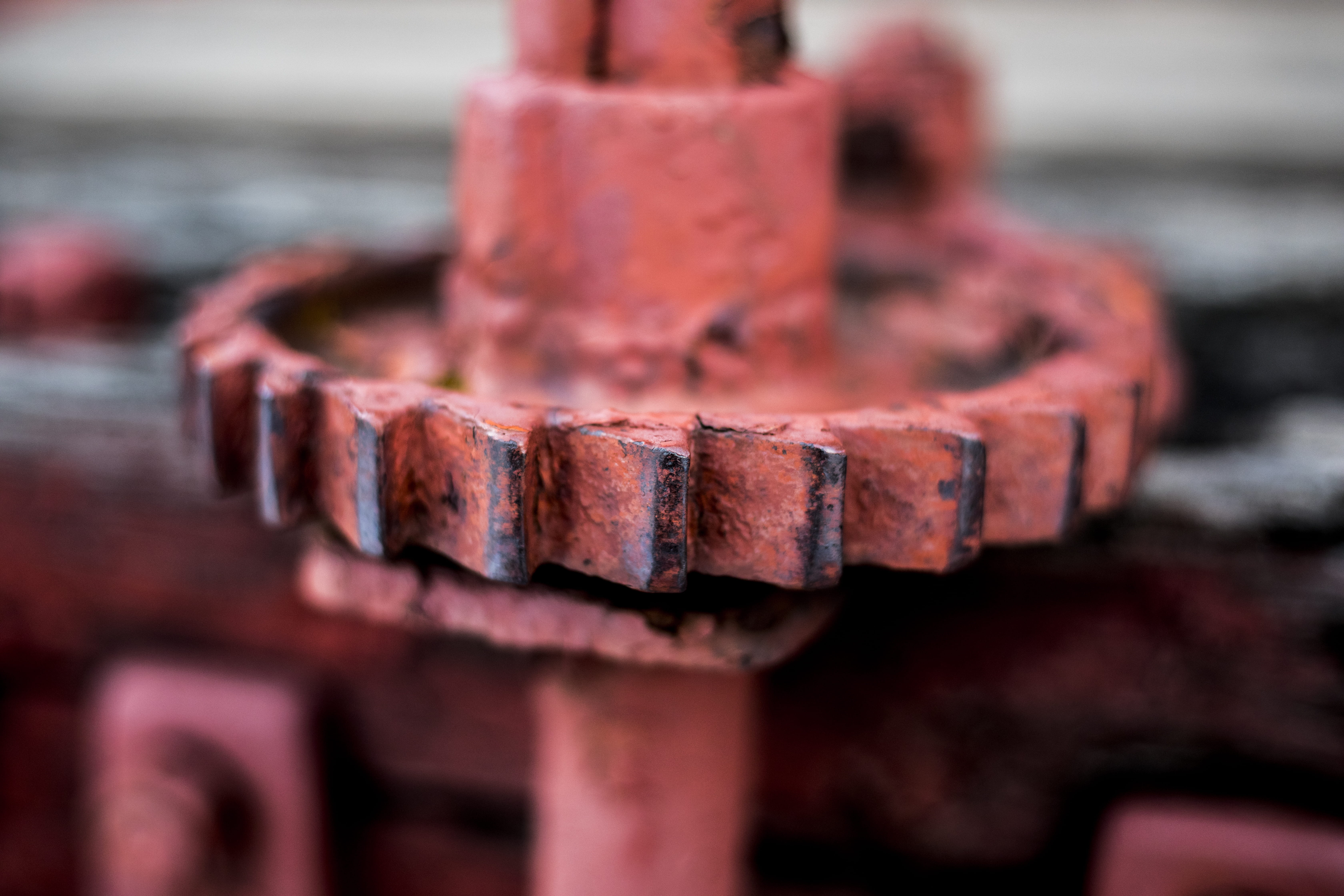 run-down, focus on foreground, red, dirt, united states, obsolete, day, extreme close-up, bad condition, metal industry, no people, bailey, machinery, metal, HD Wallpaper