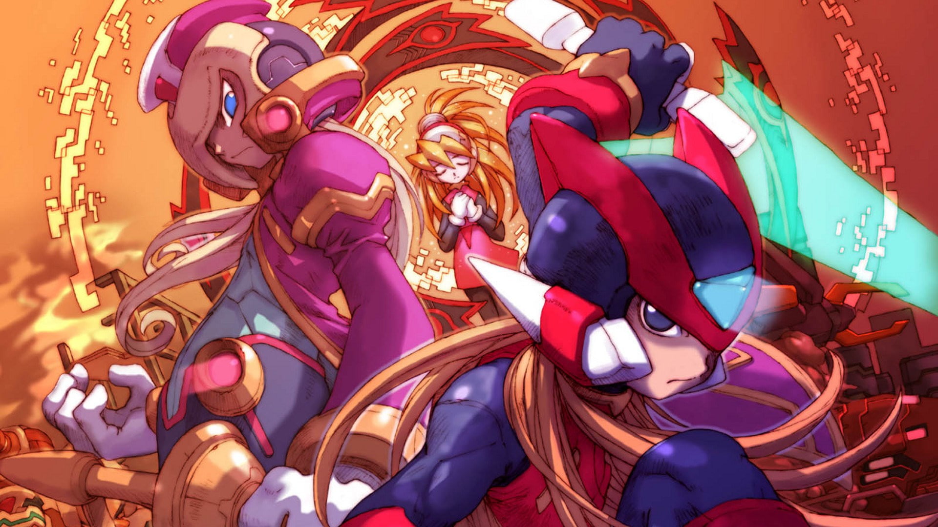 mega man zero 2, 1080P, HD Wallpaper