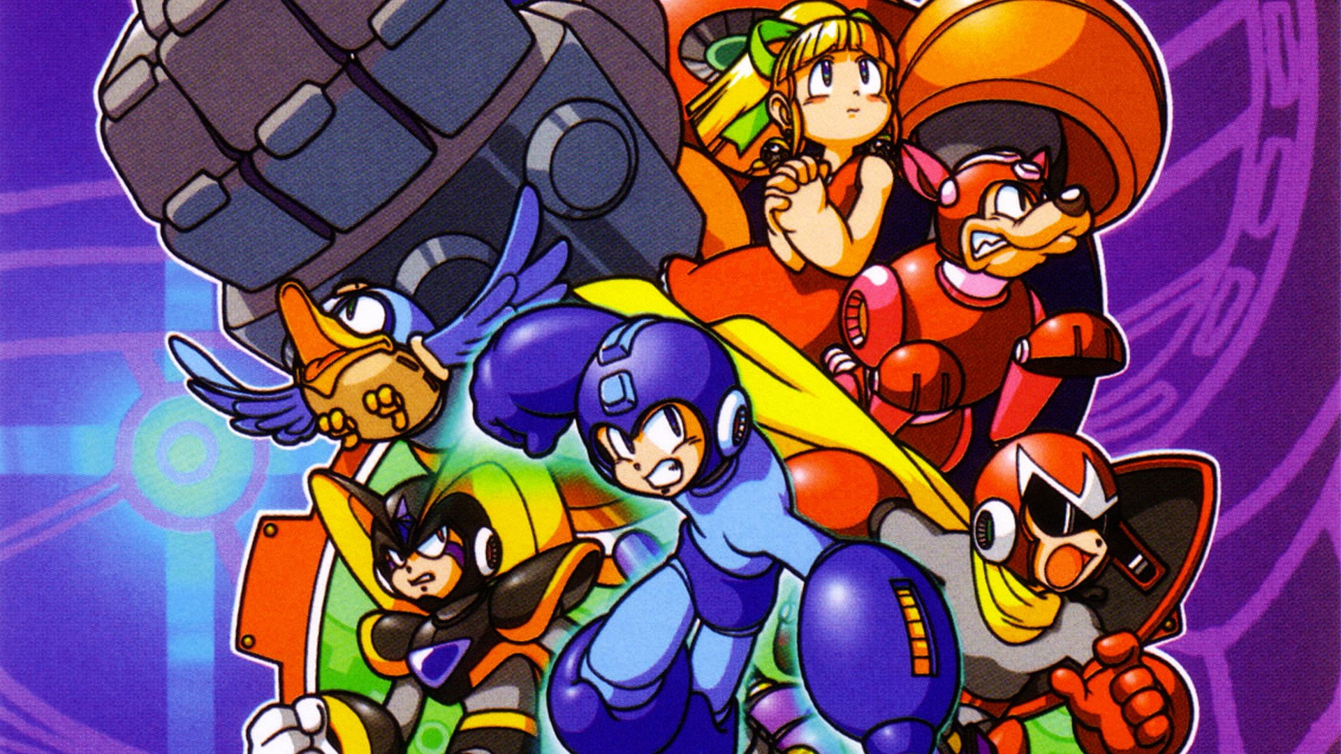 1080P, Mega Man 2: The Power Fighters, Mega Man, HD Wallpaper