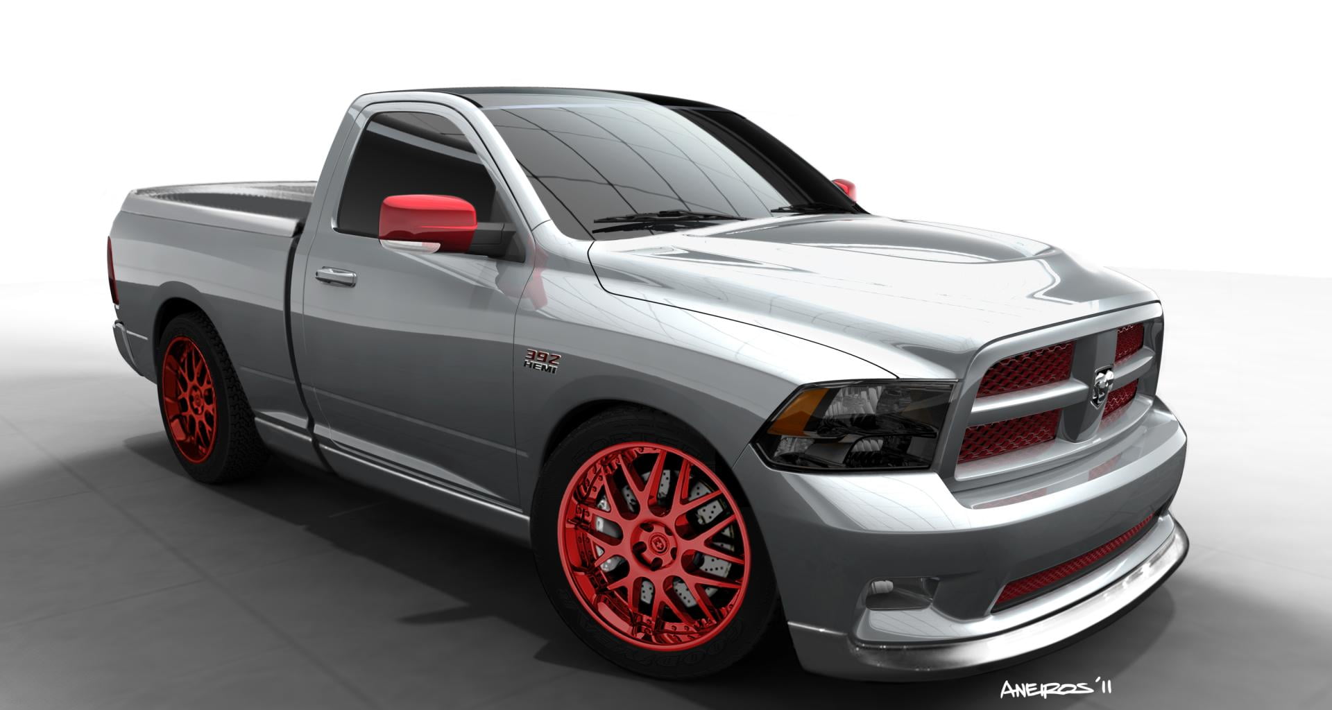 dodge, car, 1080P, quick, ram, silver, HD Wallpaper