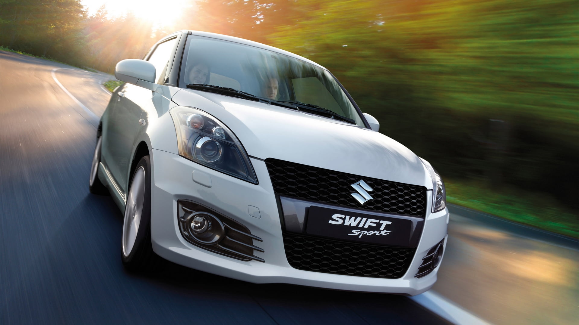 swift sport, 1080P, Japanese cars, Suzuki, car, HD Wallpaper