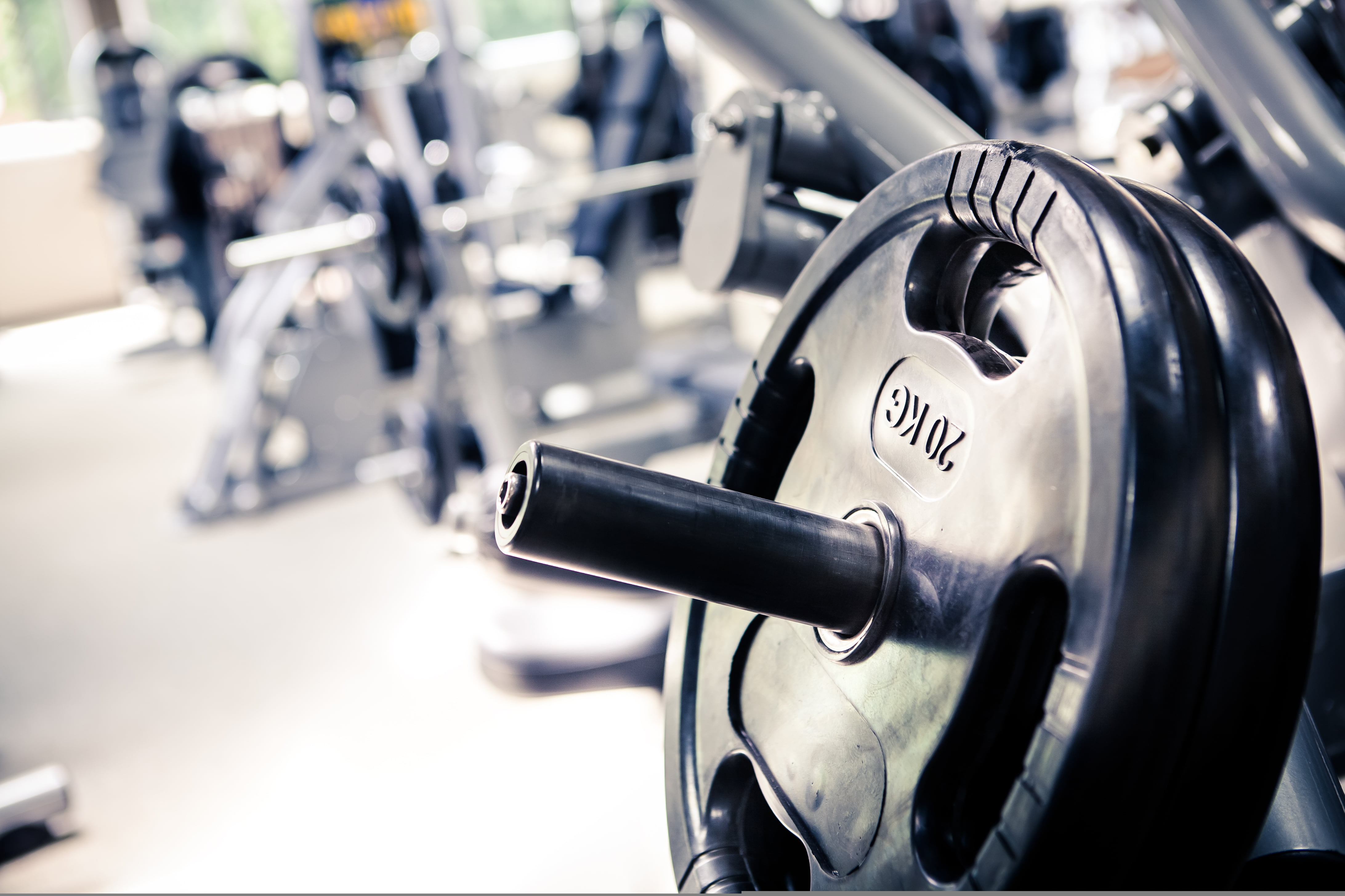 transportation, weight training, sport, exercising, in a row, 4K, exercise equipment, weight, no people, indoors, metal, mode of transportation, strength, HD Wallpaper