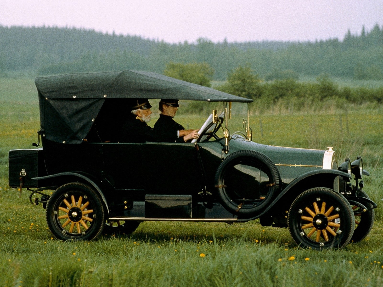 retro, vabis, scania, 1917, phaeton, 720P, type 1, HD Wallpaper