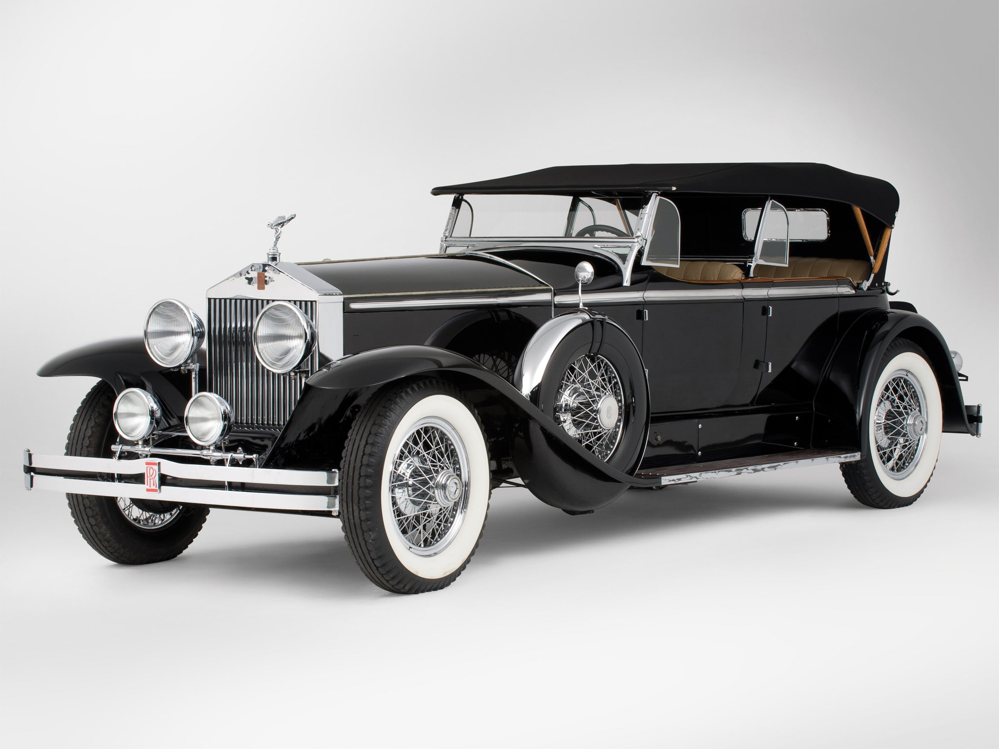 phantom, retro, ascot, luxury, royce, phaeton, rolls, 1080P, sport, 1929, HD Wallpaper