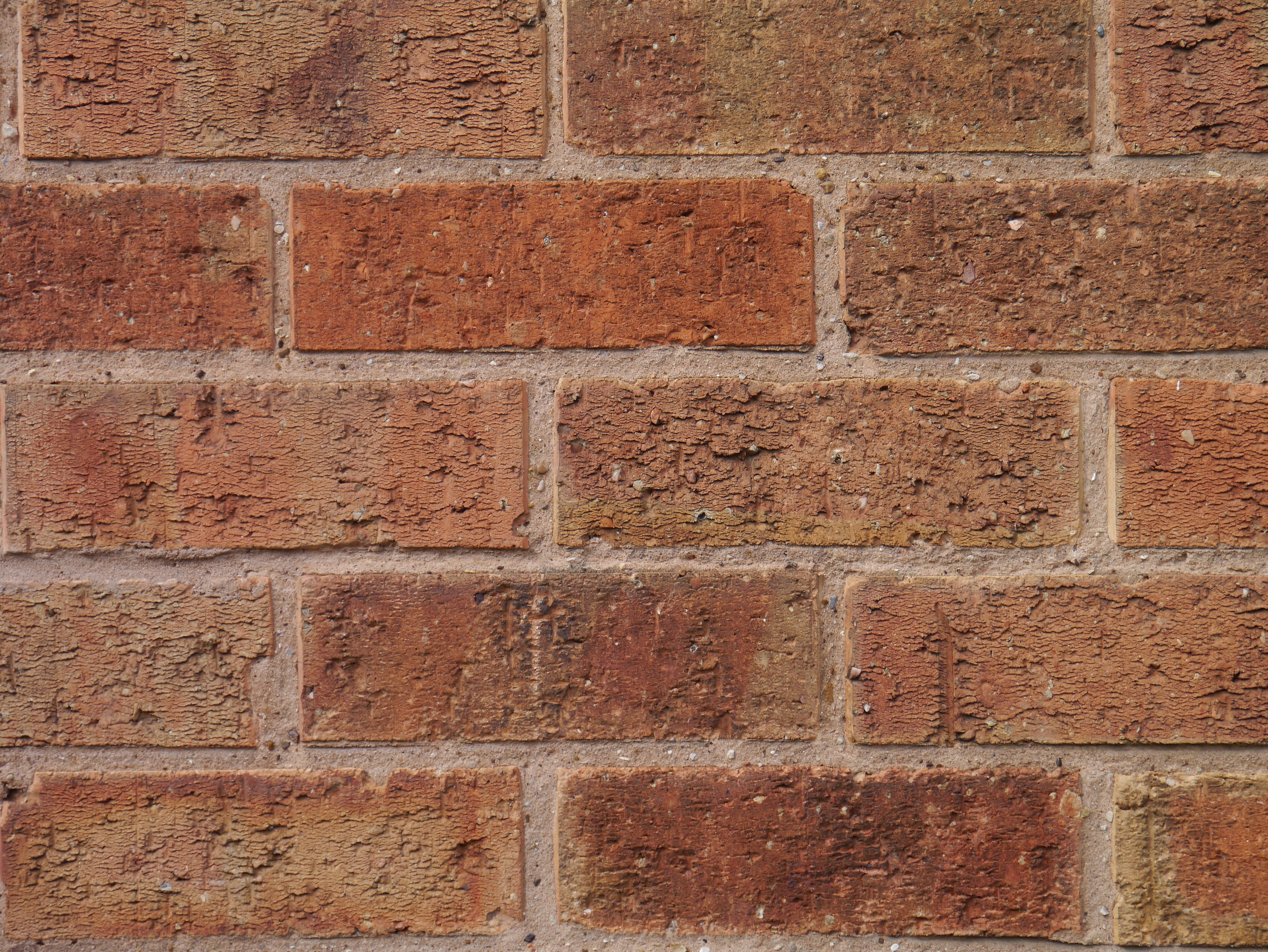 bricklayer, home, build, structure, pattern, masonry, hard, 4K, backgrounds, wall - building feature, brick wall, brown, concrete, outdoors, day, surface, HD Wallpaper