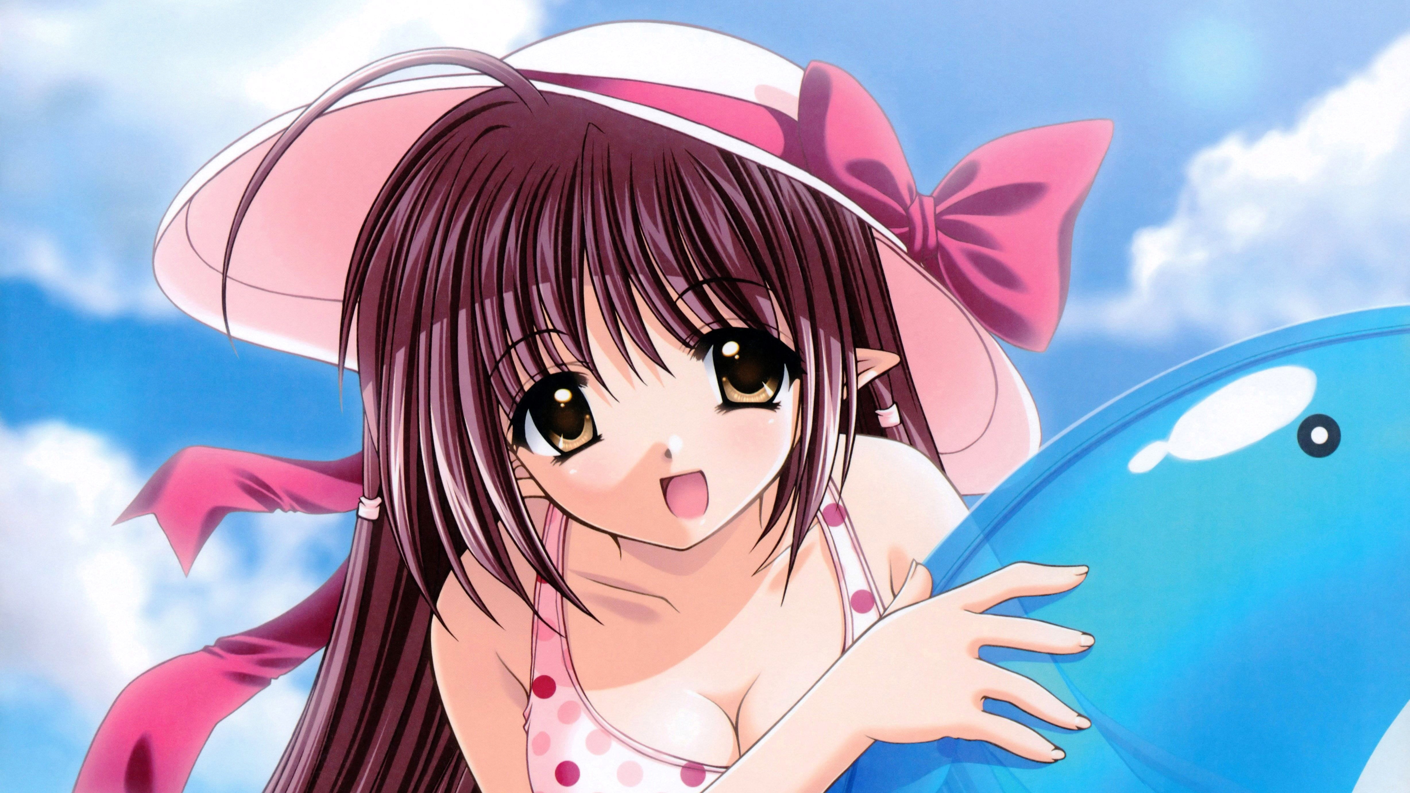 4K, Anime, Shuffle!, Lisianthus (Shuffle!), HD Wallpaper