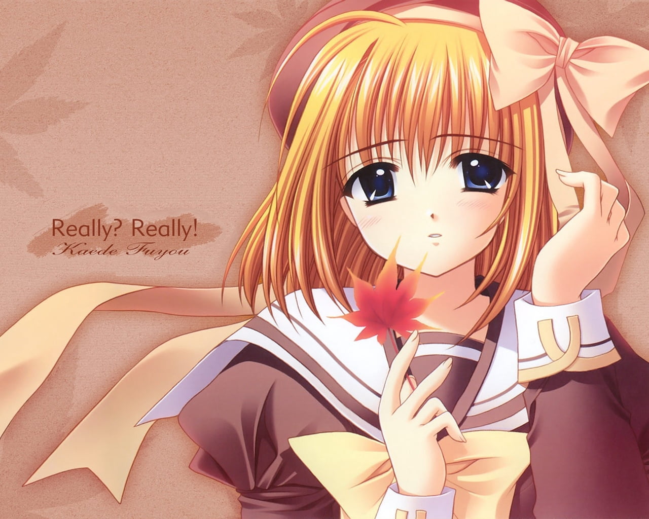 sadness, indoors, representation, fuyou kaede, creativity, yellow, human representation, digital composite, hair, anime, female likeness, lifestyles, art and craft, HD Wallpaper