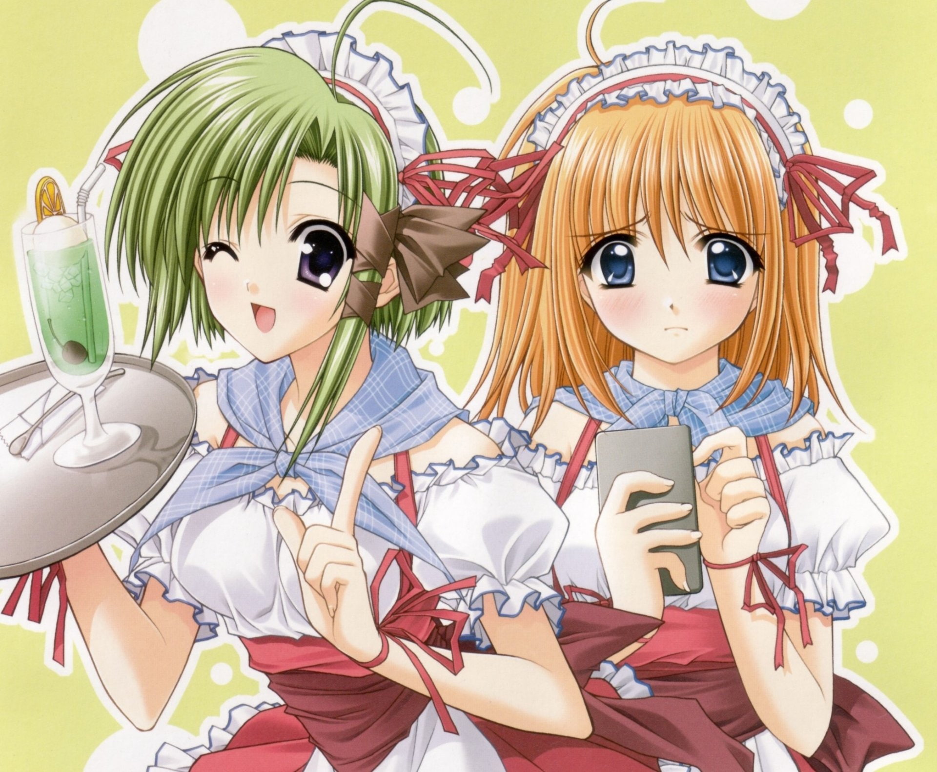 Kaede Fuyou, Asa Shigure, Shuffle!, 1080P, Anime, HD Wallpaper