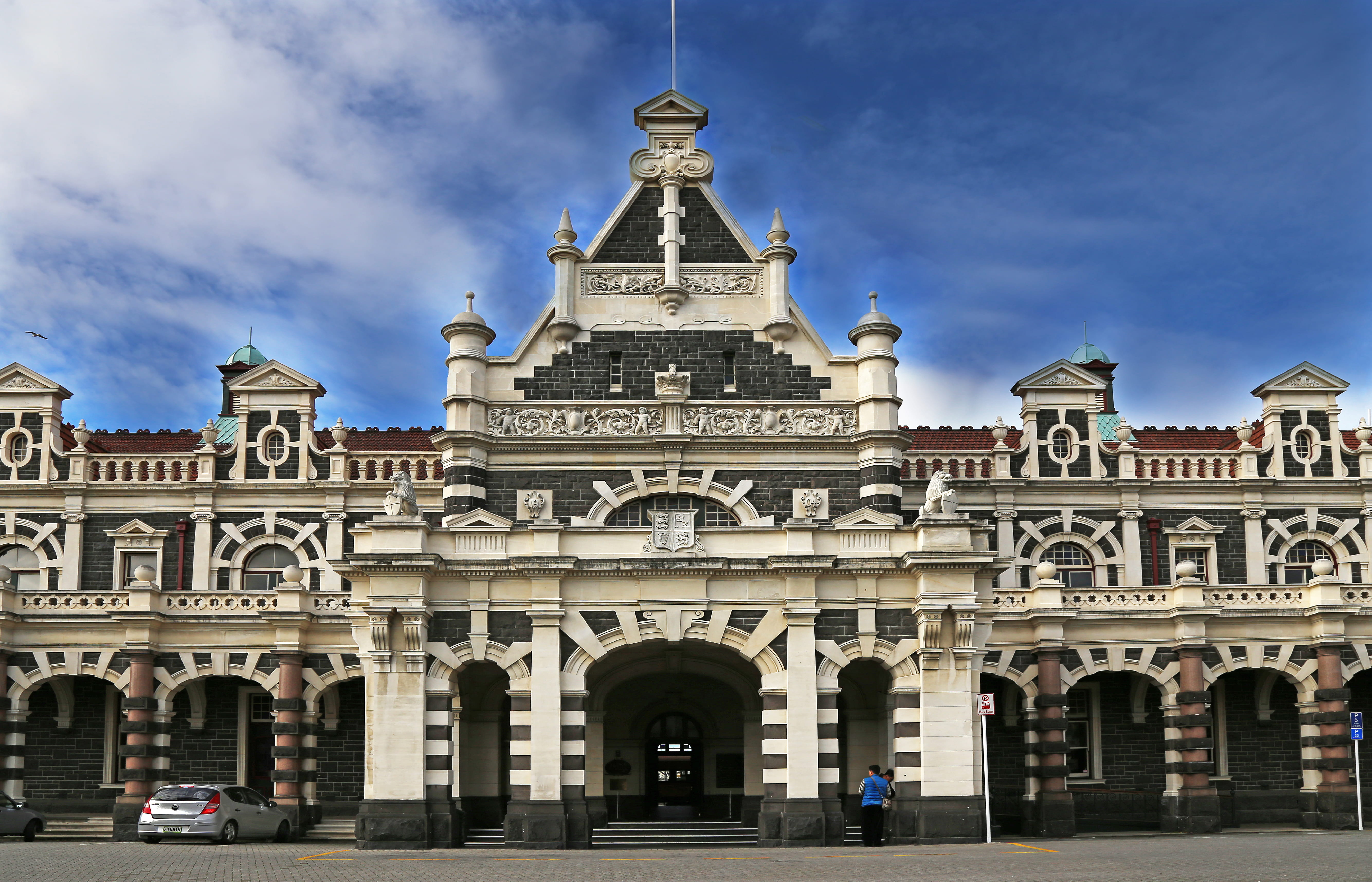 new zealand, arch, day, arches, stone, building, architecture, spire, nature, religion, entrance, building exterior, outdoors, railway station, belief, HD Wallpaper
