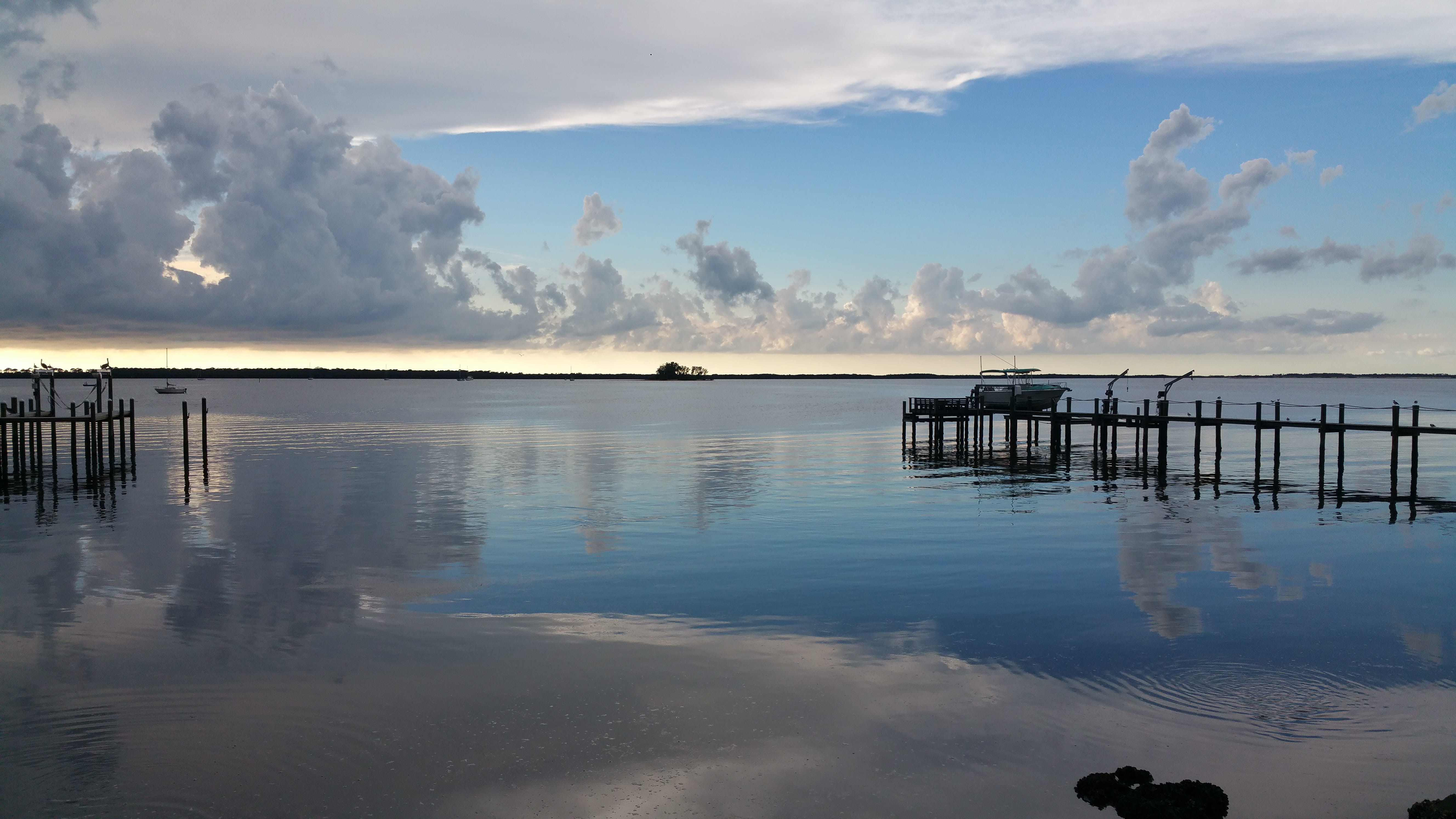 cloud - sky, architecture, tranquility, tranquil scene, Harbor, reflection, Sea, nature, scenics - nature, Dunedin, outdoors, land, pier, sky, beauty in nature, HD Wallpaper