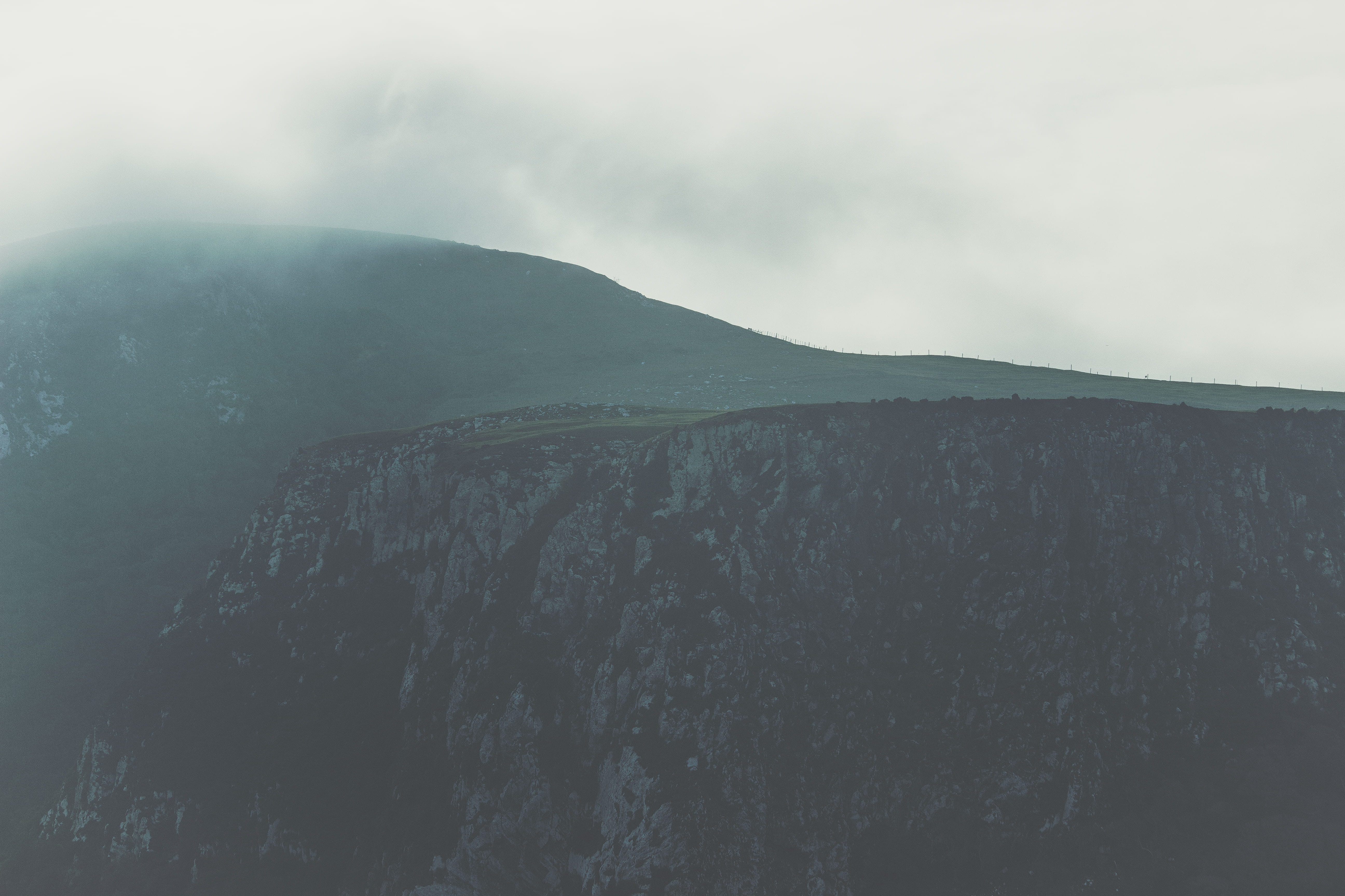 cloud, environment, tranquility, cloud - sky, volcanic crater, no people, beauty in nature, day, tranquil scene, remote, beach, nature, mountain range, HD Wallpaper