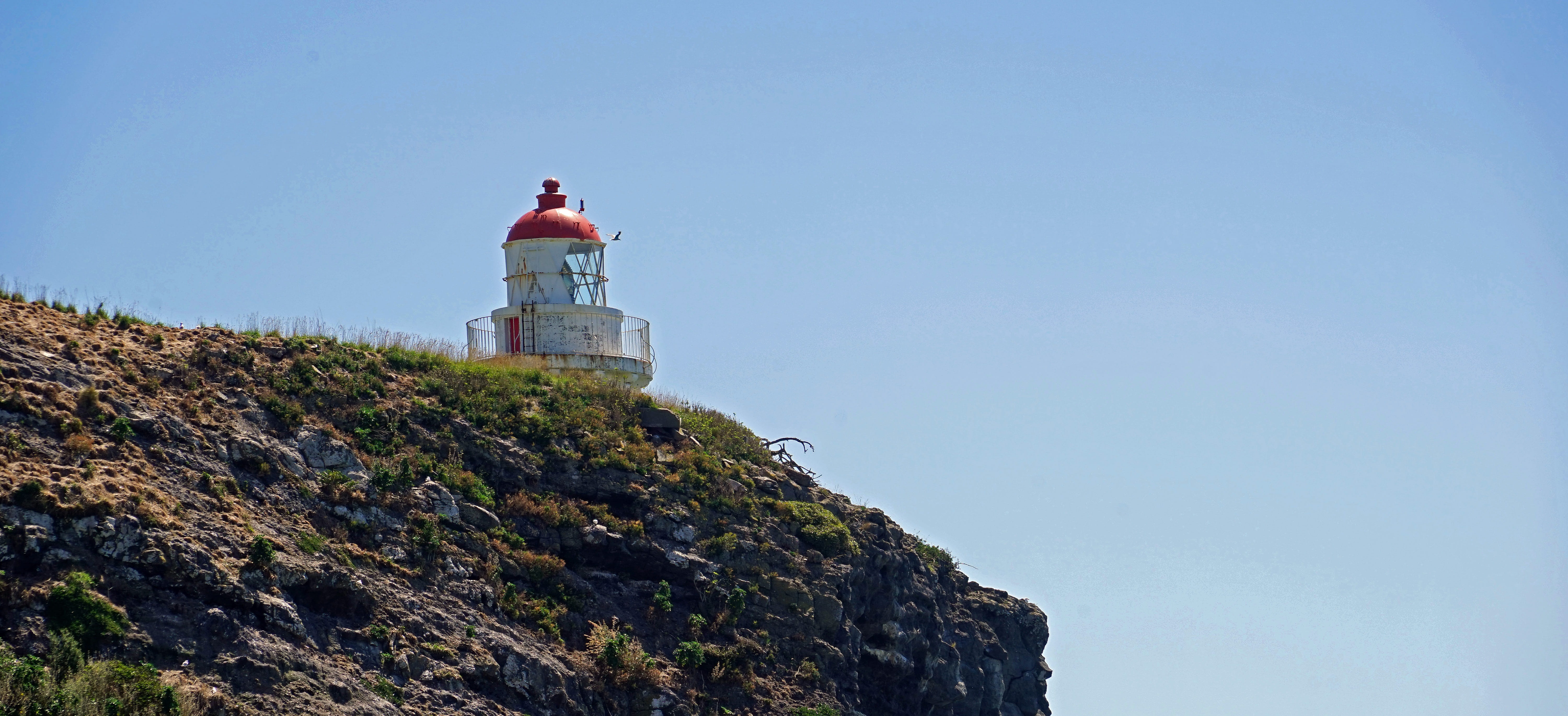guidance, schroff, building, landscape, direction, built structure, building exterior, New Zealand, clear sky, low angle view, tower, blue, nature, Rock, HD Wallpaper
